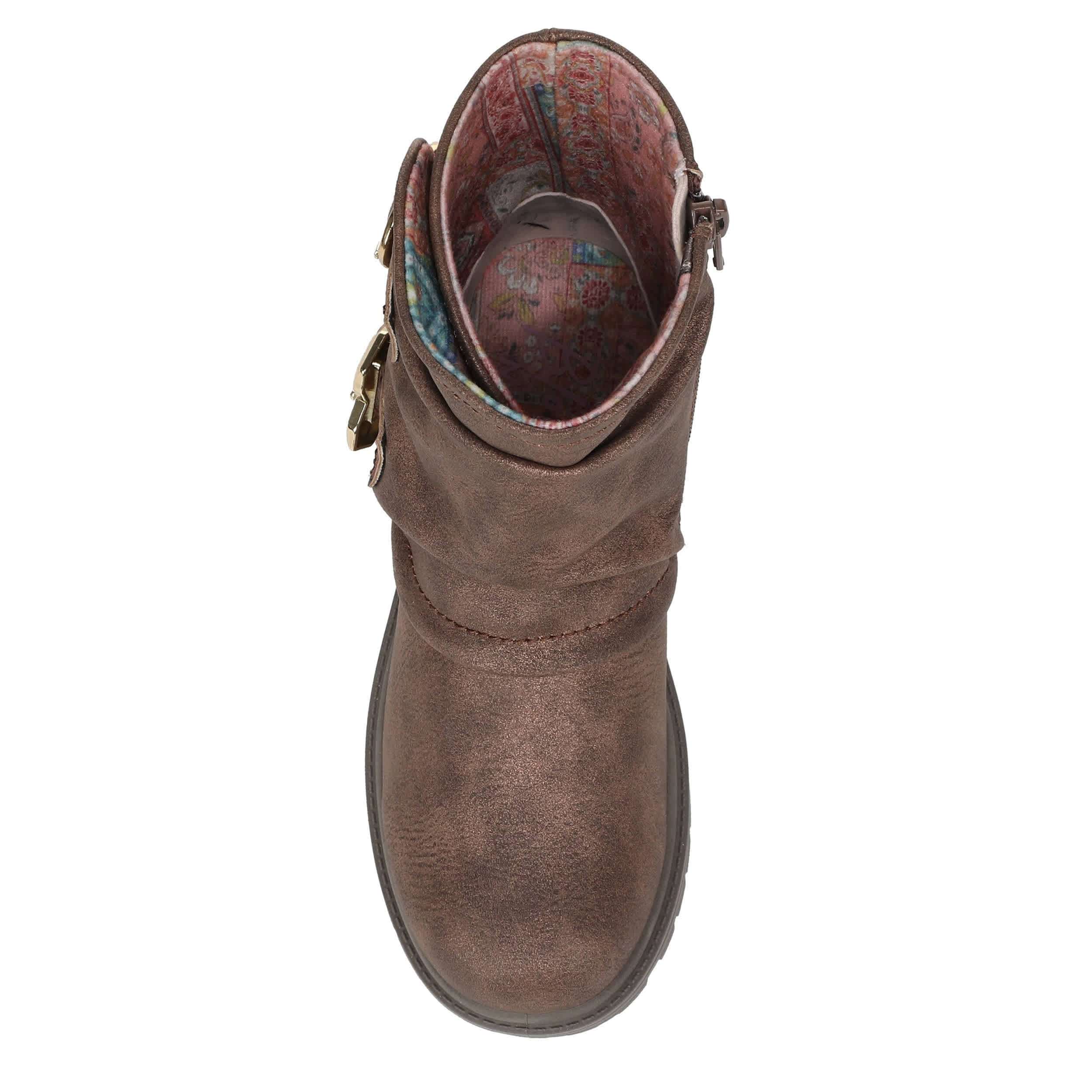 BLOWFISH MALIBU-GIRLS LITTLE-BIG KID R VENICE 2-K BOOT-BROWN & 