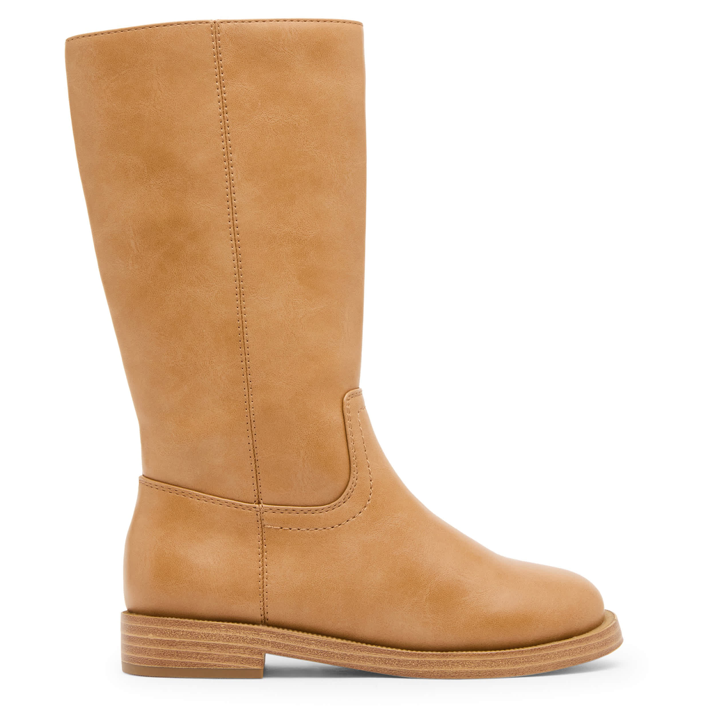 STEVE MADDEN-GIRLS LITTLE-BIG KID JORIOLE BOOT-TAN & 