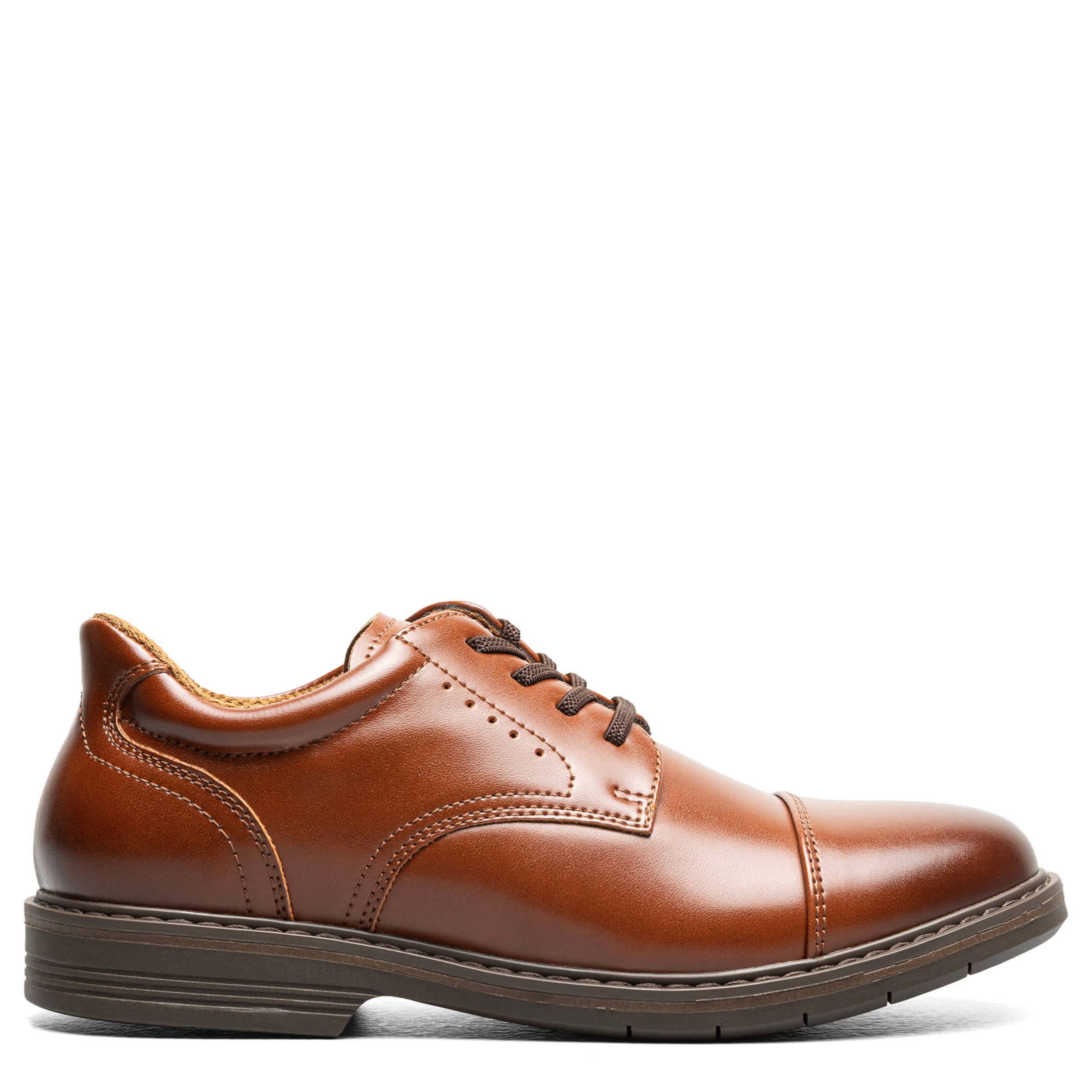 FLORSHEIM-BOYS LITTLE-BIG KID HIGHRISE OXFORD-COGNAC & 