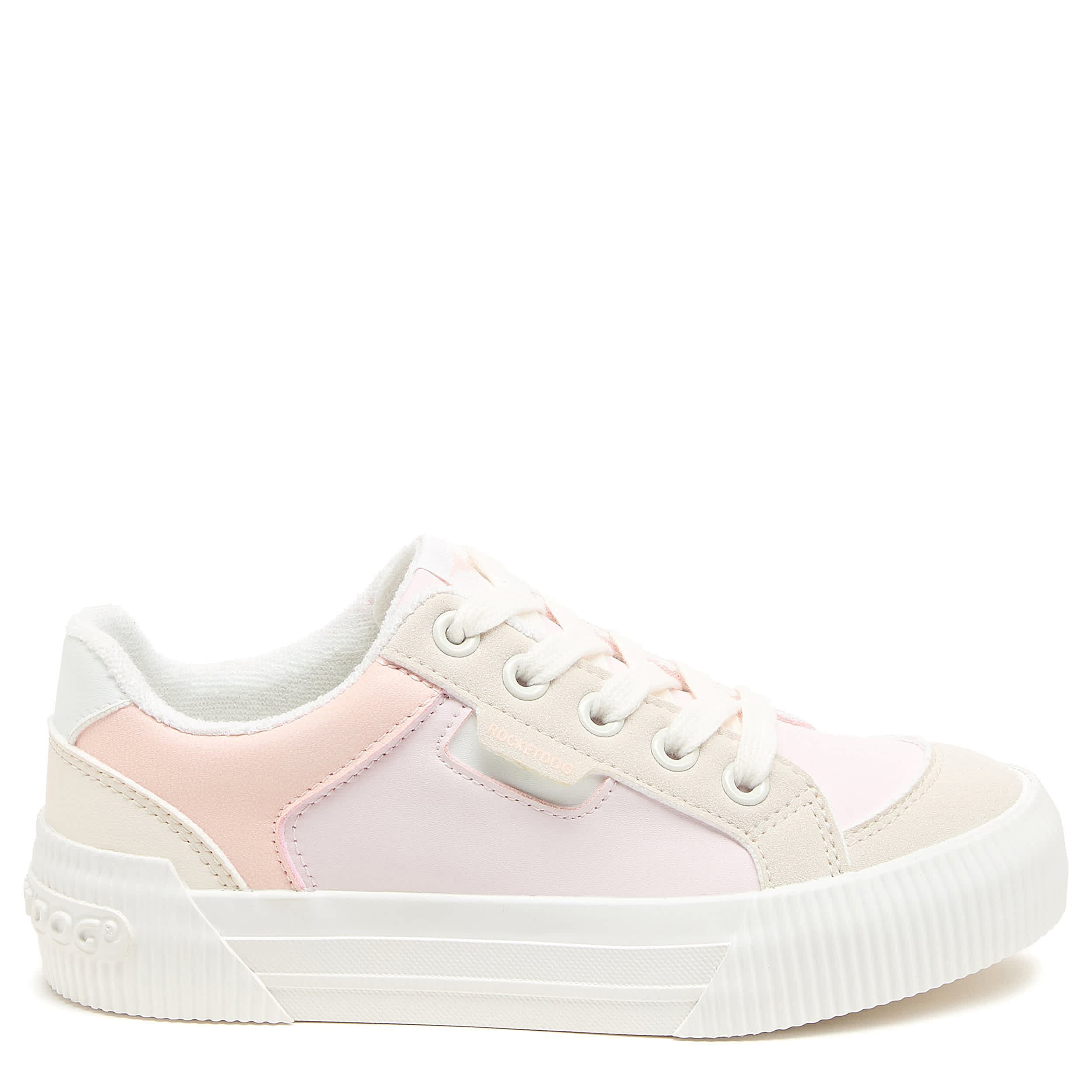 ROCKET DOG-GIRLS LITTLE-BIG KID CHEERY SNEAKER-PALE PINK & 
