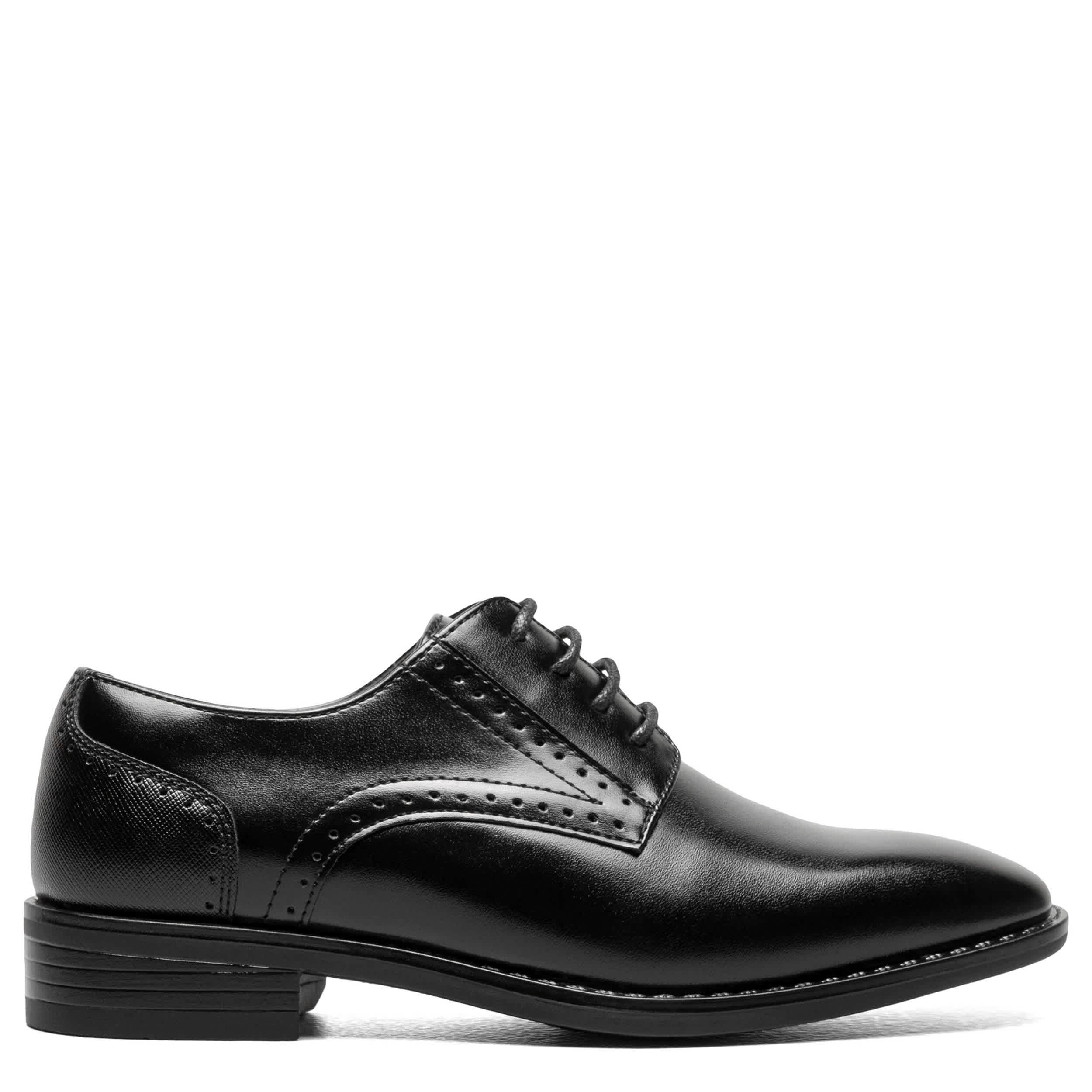 STACY ADAMS-BOYS LITTLE-BIG KID KALVIN OXFORD-BLACK & 