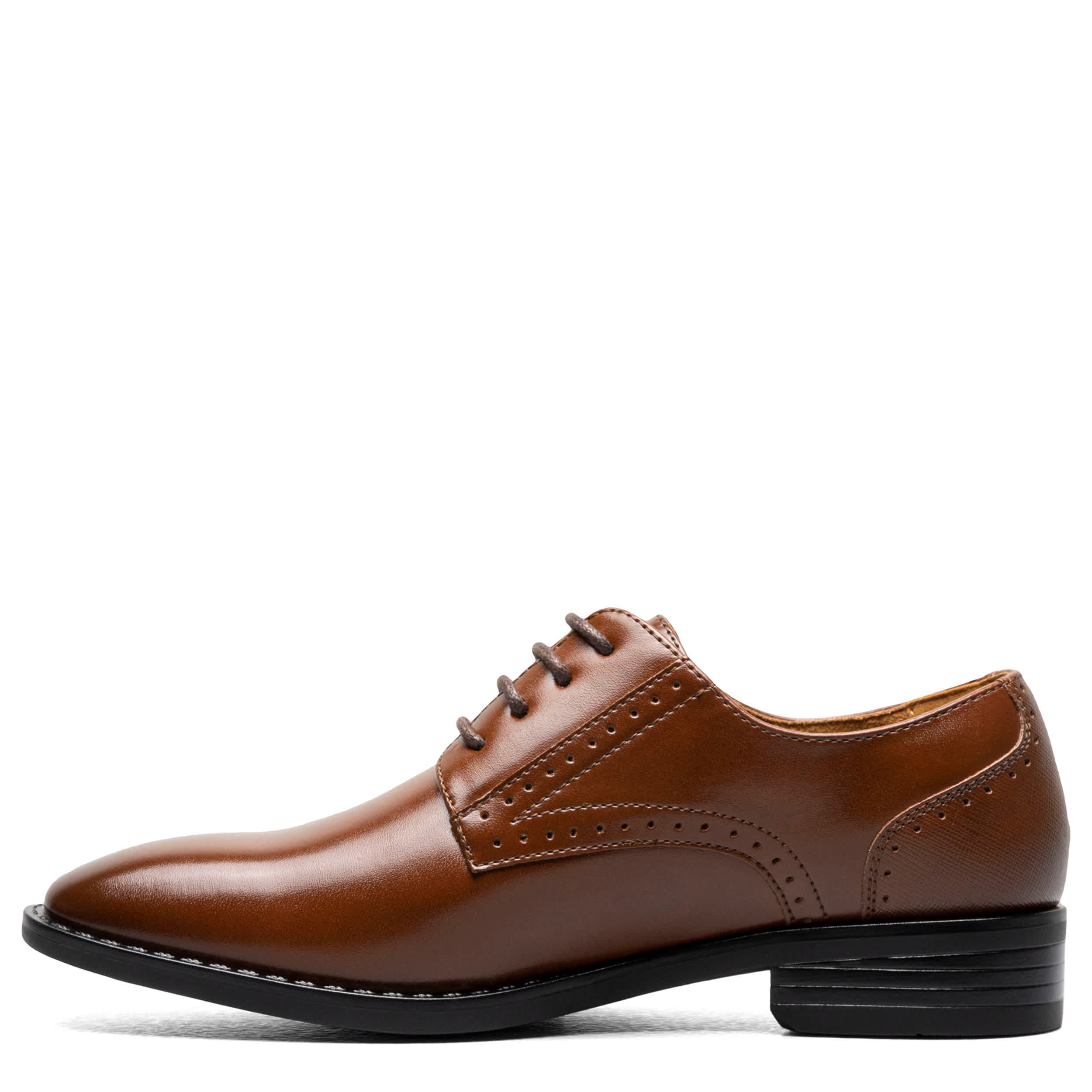 STACY ADAMS-BOYS LITTLE-BIG KID KALVIN OXFORD-COGNAC & 