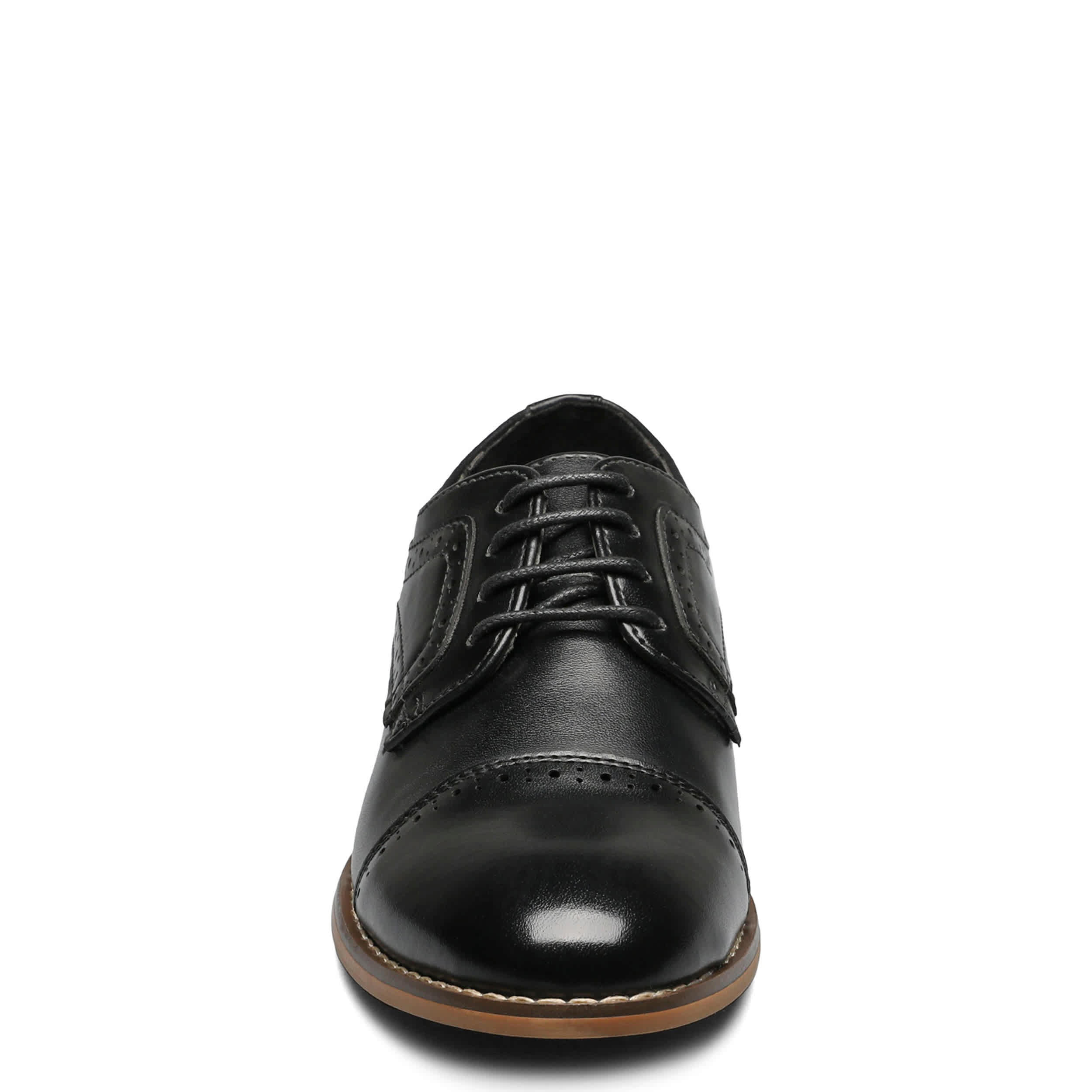 STACY ADAMS-BOYS LITTLE-BIG KID DICKINSON OXFORD-BLACK & 