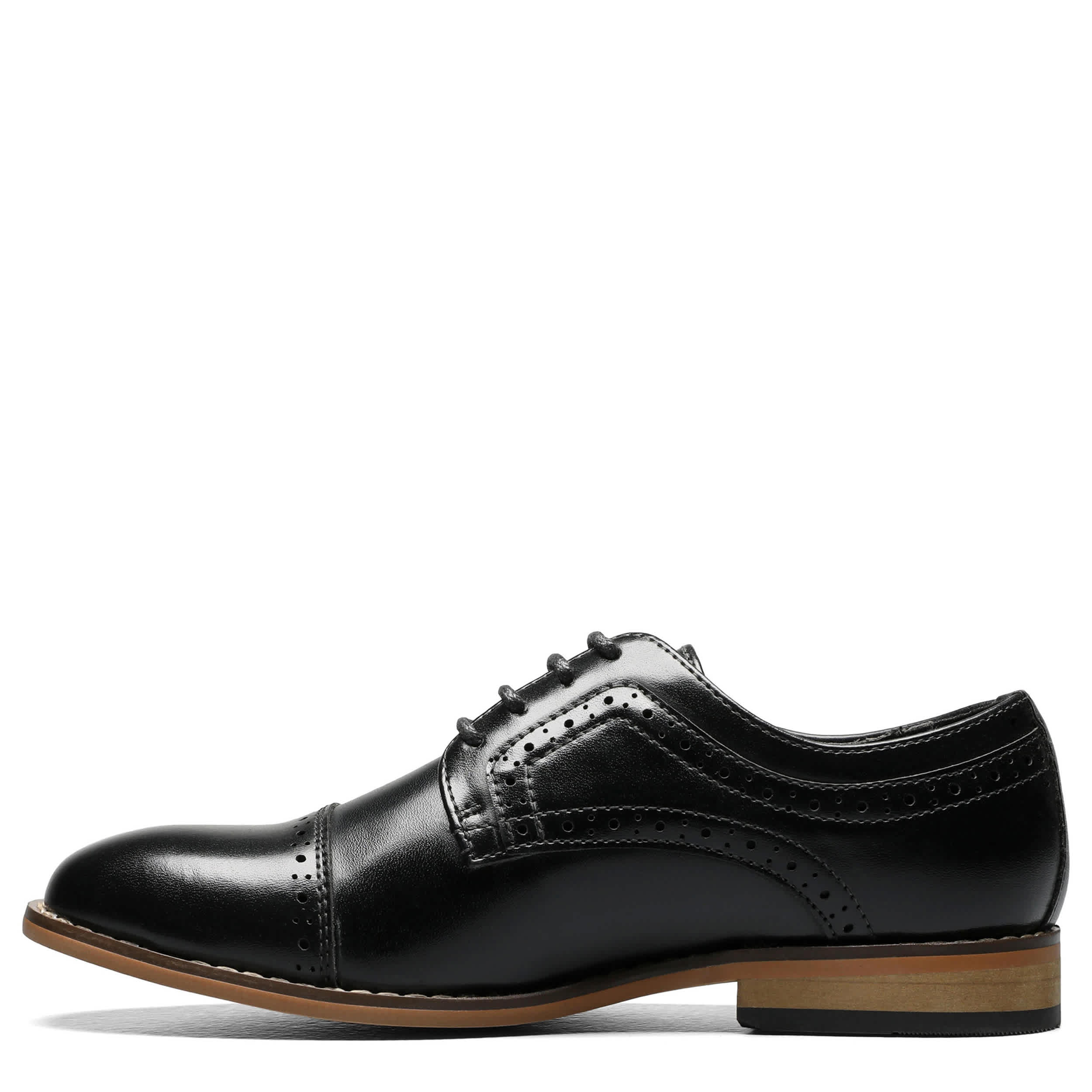 STACY ADAMS-BOYS LITTLE-BIG KID DICKINSON OXFORD-BLACK & 