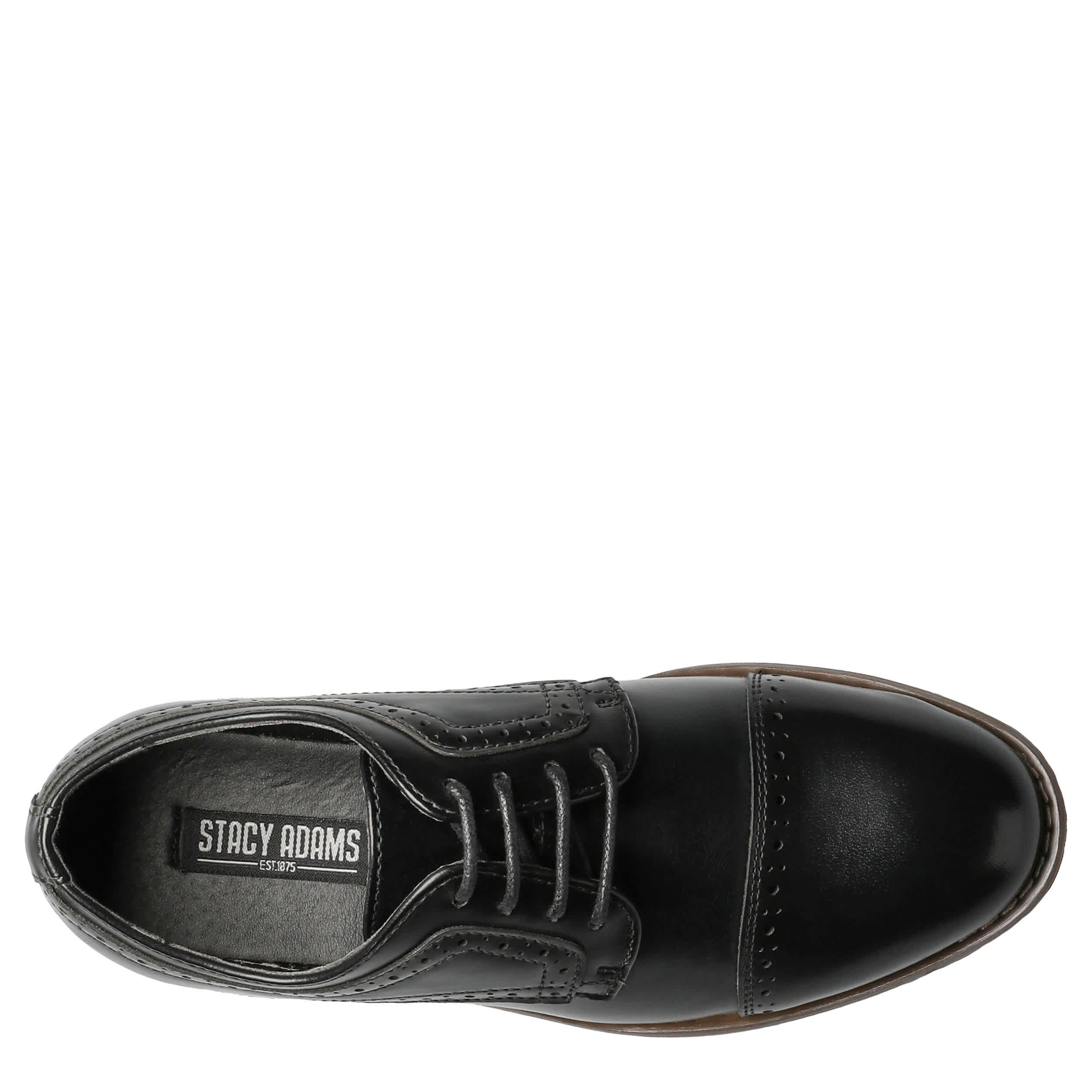 STACY ADAMS-BOYS LITTLE-BIG KID DICKINSON OXFORD-BLACK & 