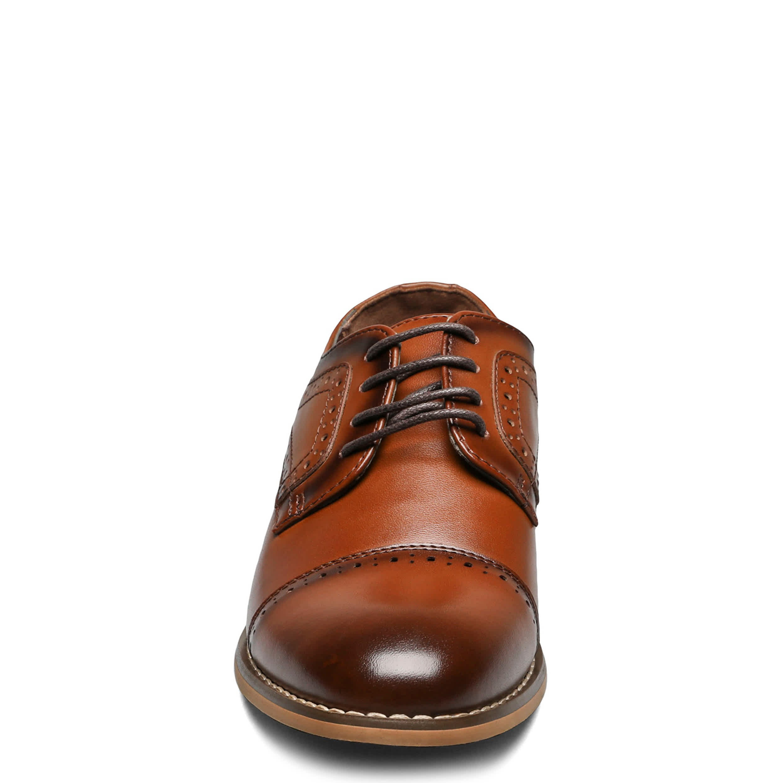 STACY ADAMS-BOYS LITTLE-BIG KID DICKINSON OXFORD-COGNAC & 