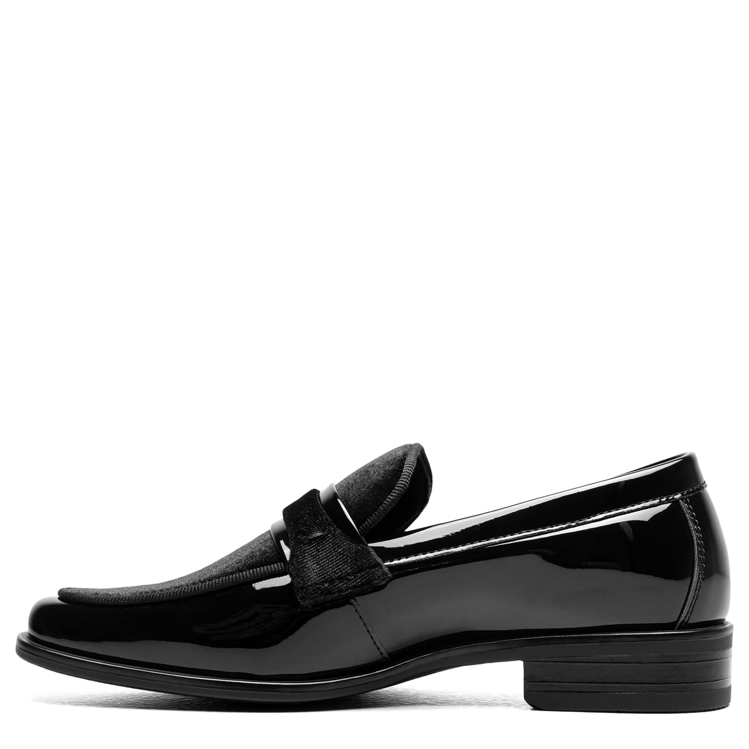 STACY ADAMS-BOYS LITTLE-BIG SPRATLEY DRESS LOAFER-BLACK & 