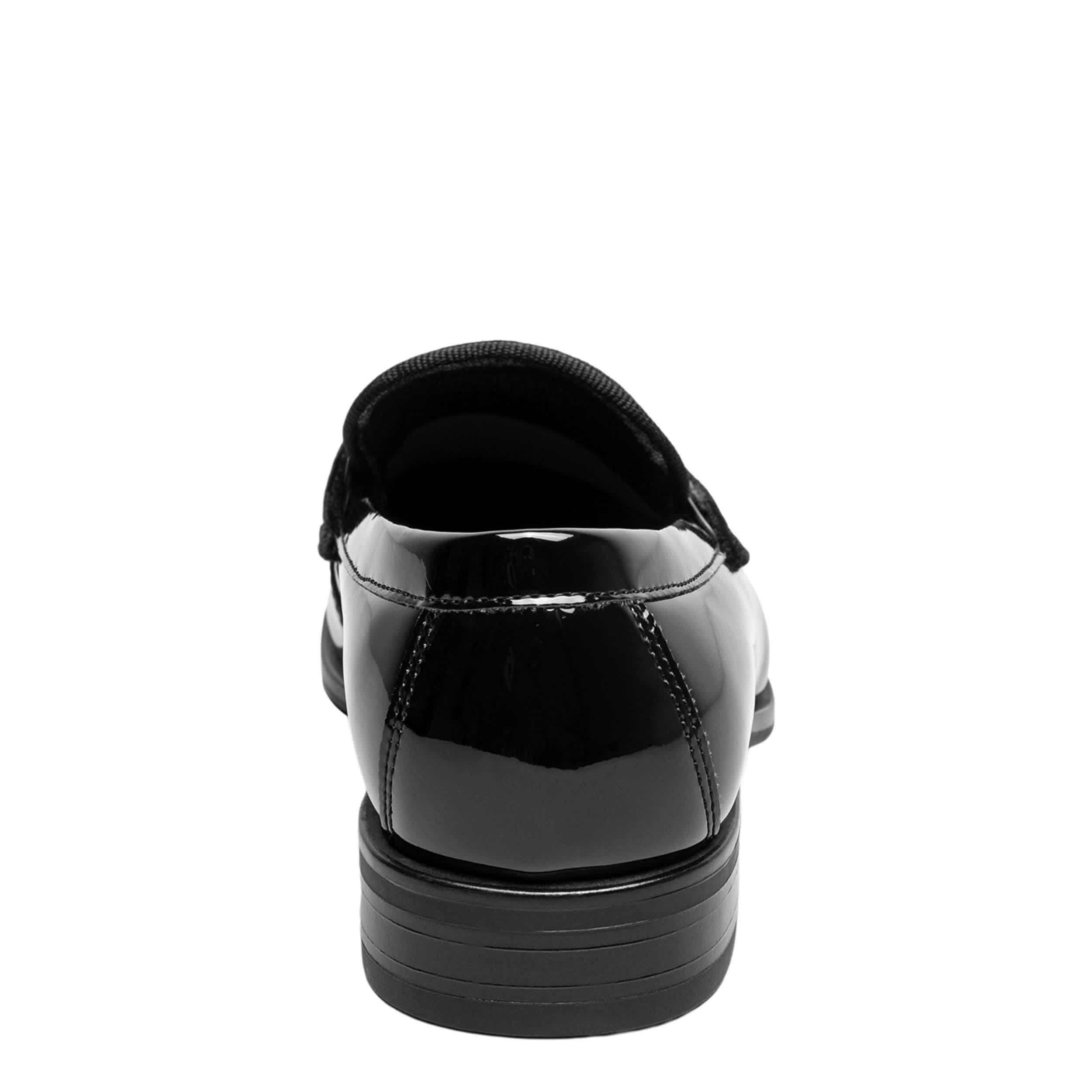 STACY ADAMS-BOYS LITTLE-BIG SPRATLEY DRESS LOAFER-BLACK & 