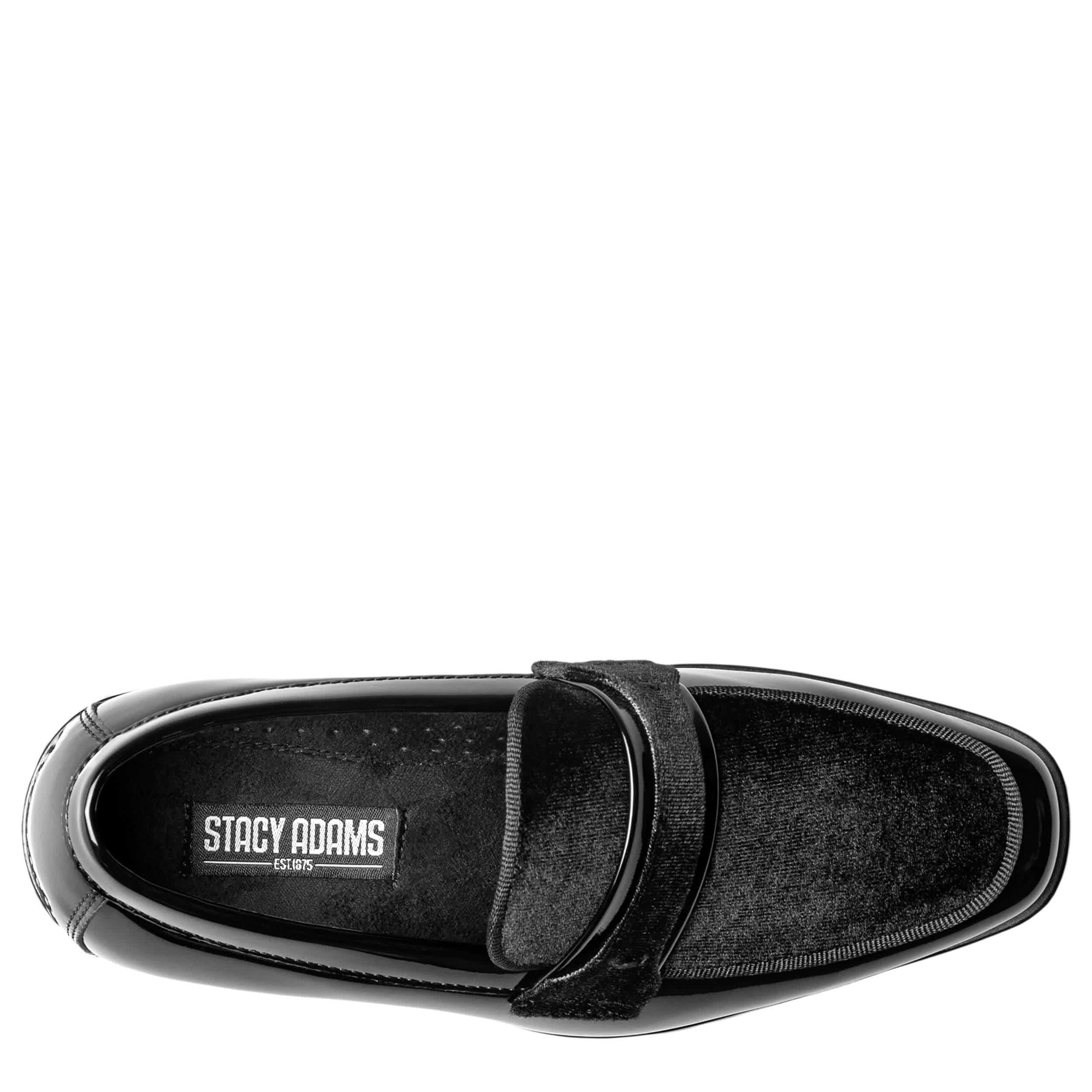 STACY ADAMS-BOYS LITTLE-BIG SPRATLEY DRESS LOAFER-BLACK & 