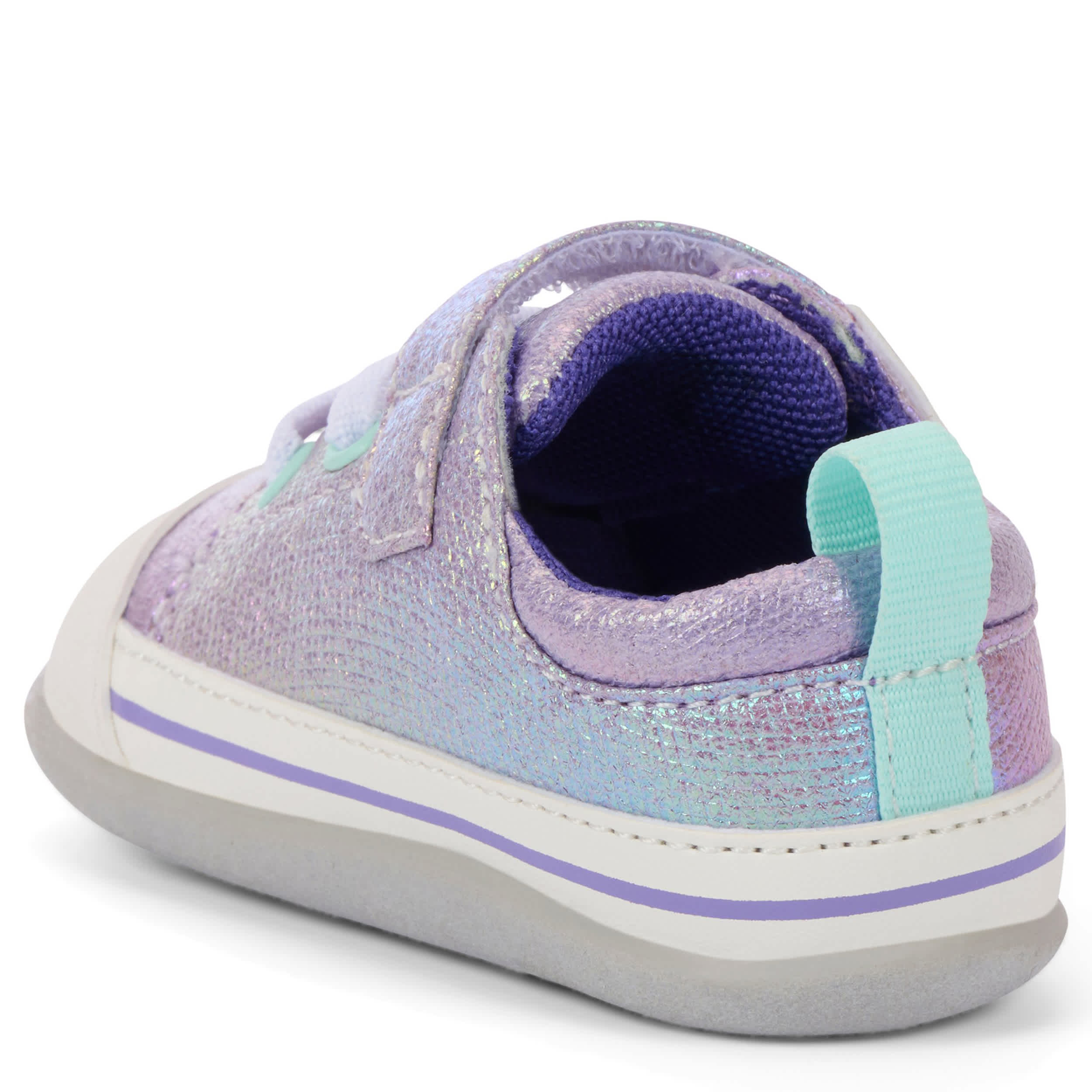 SEE KAI RUN-GIRLS INFANT-TODDLER STEVIE MINI SNEAKER-PURPLE & 
