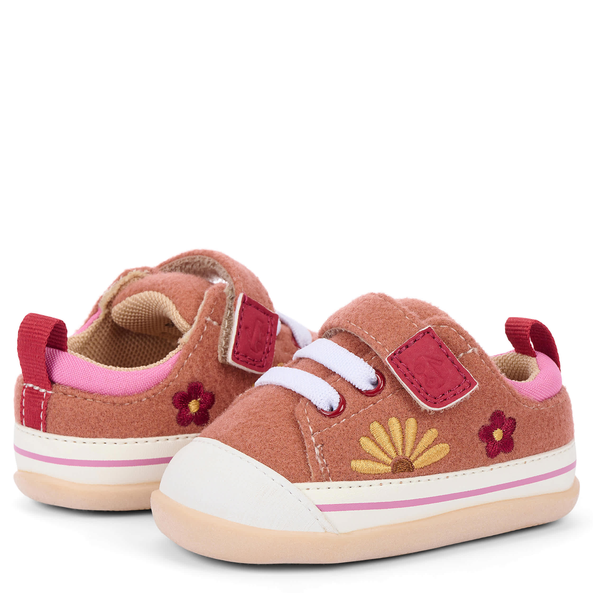 SEE KAI RUN-GIRLS INFANT-TODDLER STEVIE MINI SNEAKER-PINK & 