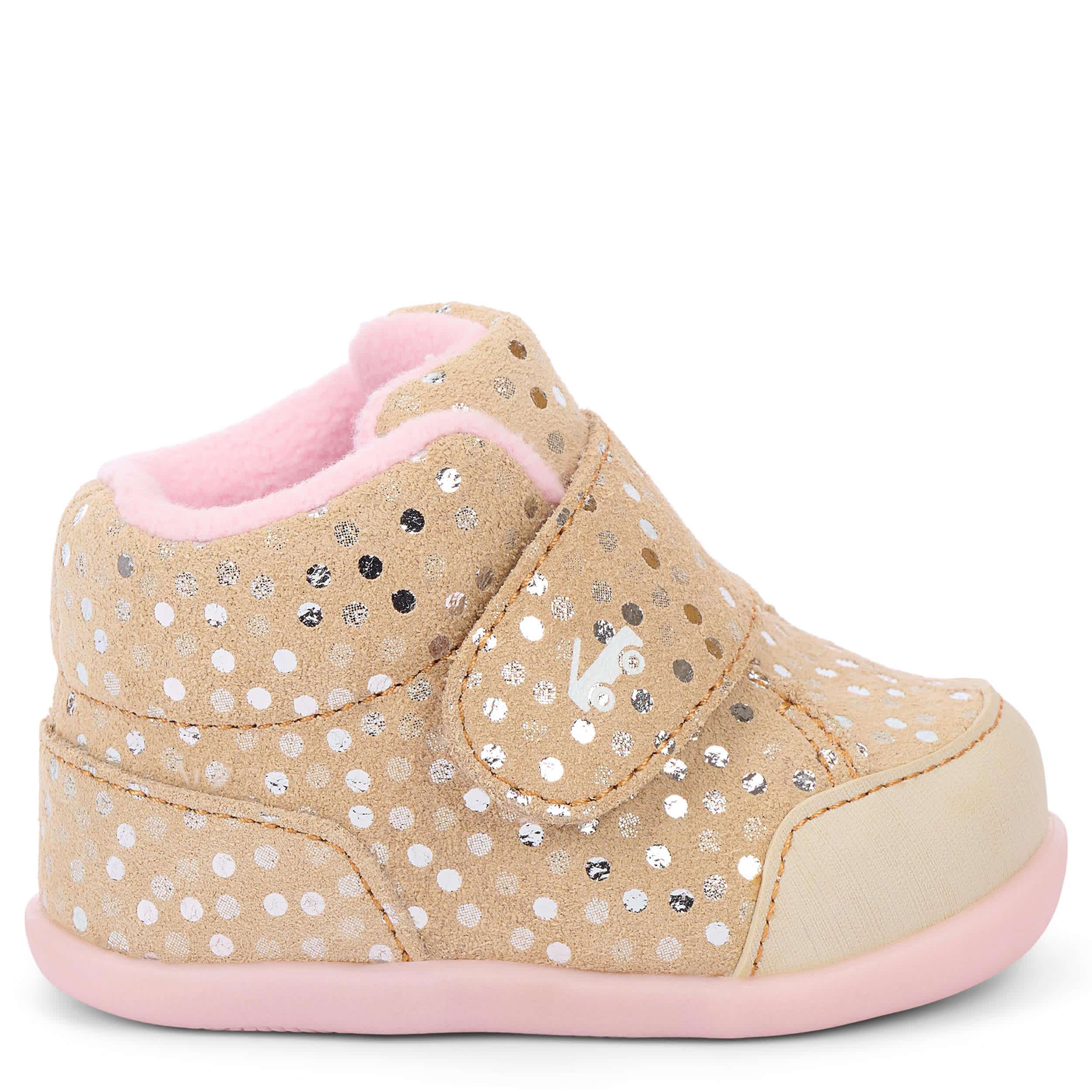 SEE KAI RUN-GIRLS INFANT-TODDLER CASEY MINI BOOT-WHEAT & 