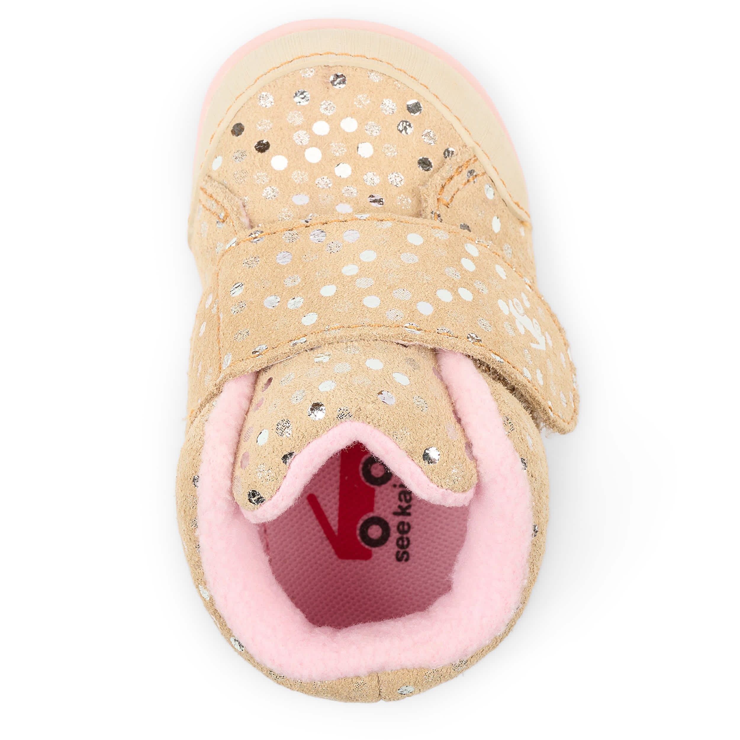 SEE KAI RUN-GIRLS INFANT-TODDLER CASEY MINI BOOT-WHEAT & 