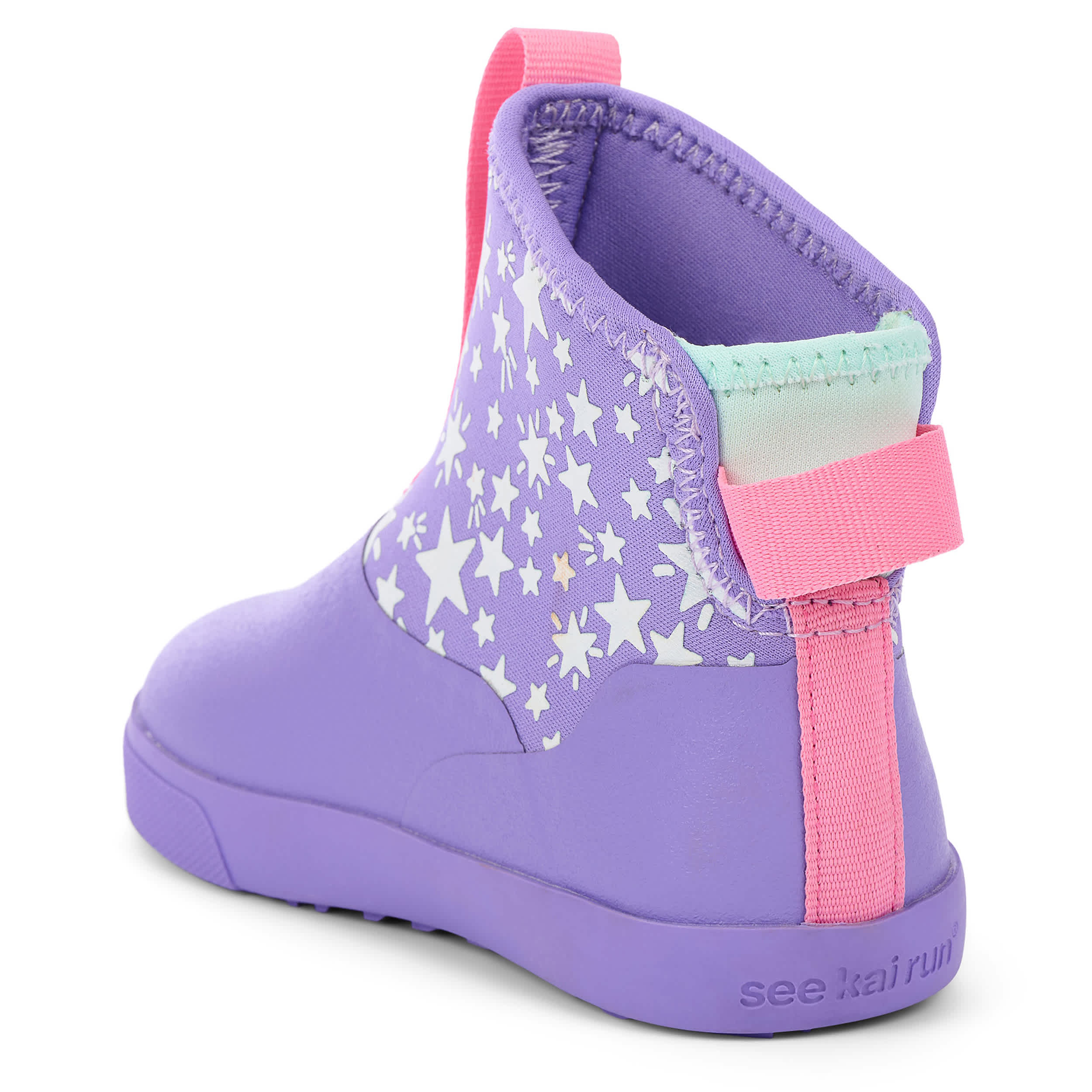 SEE KAI RUN-GIRLS TODDLER-LITTLE KID AME WP BOOT-PURPLE & 