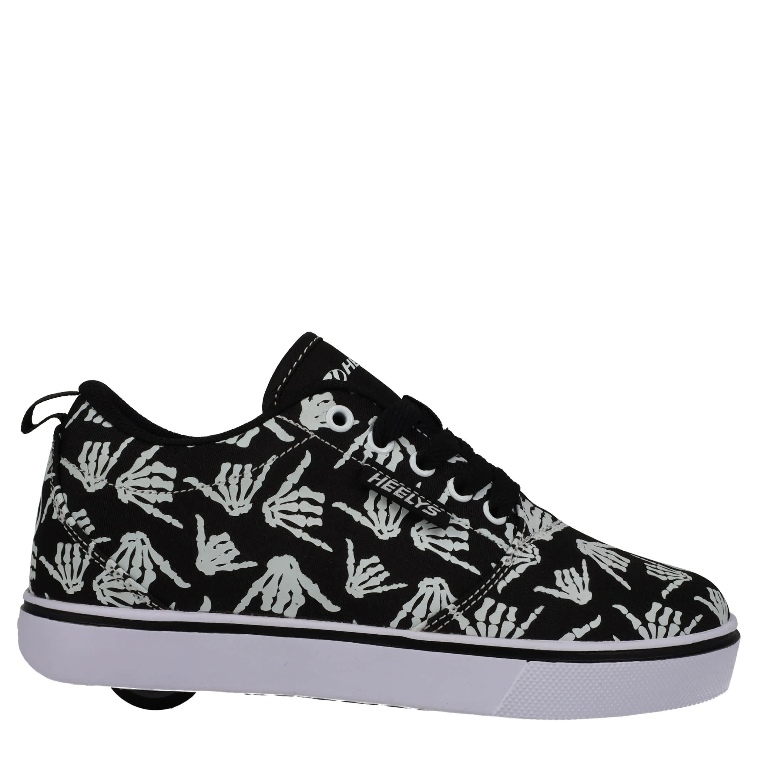 HEELYS-BOYS LITTLE-BIG KID PRO 20 PRINT SNEAKER-BLACK & WHITE