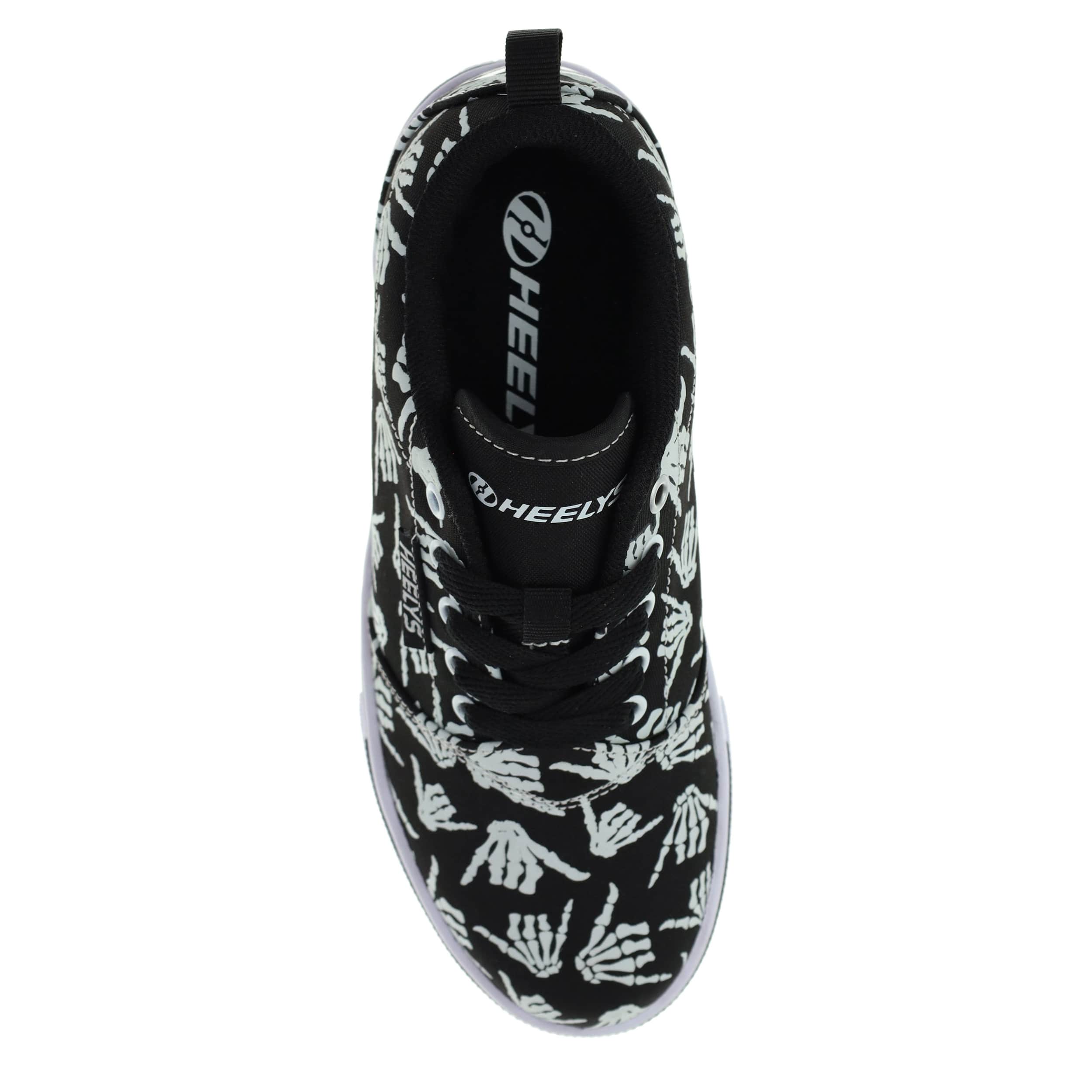 HEELYS-BOYS LITTLE-BIG KID PRO 20 PRINT SNEAKER-BLACK & WHITE