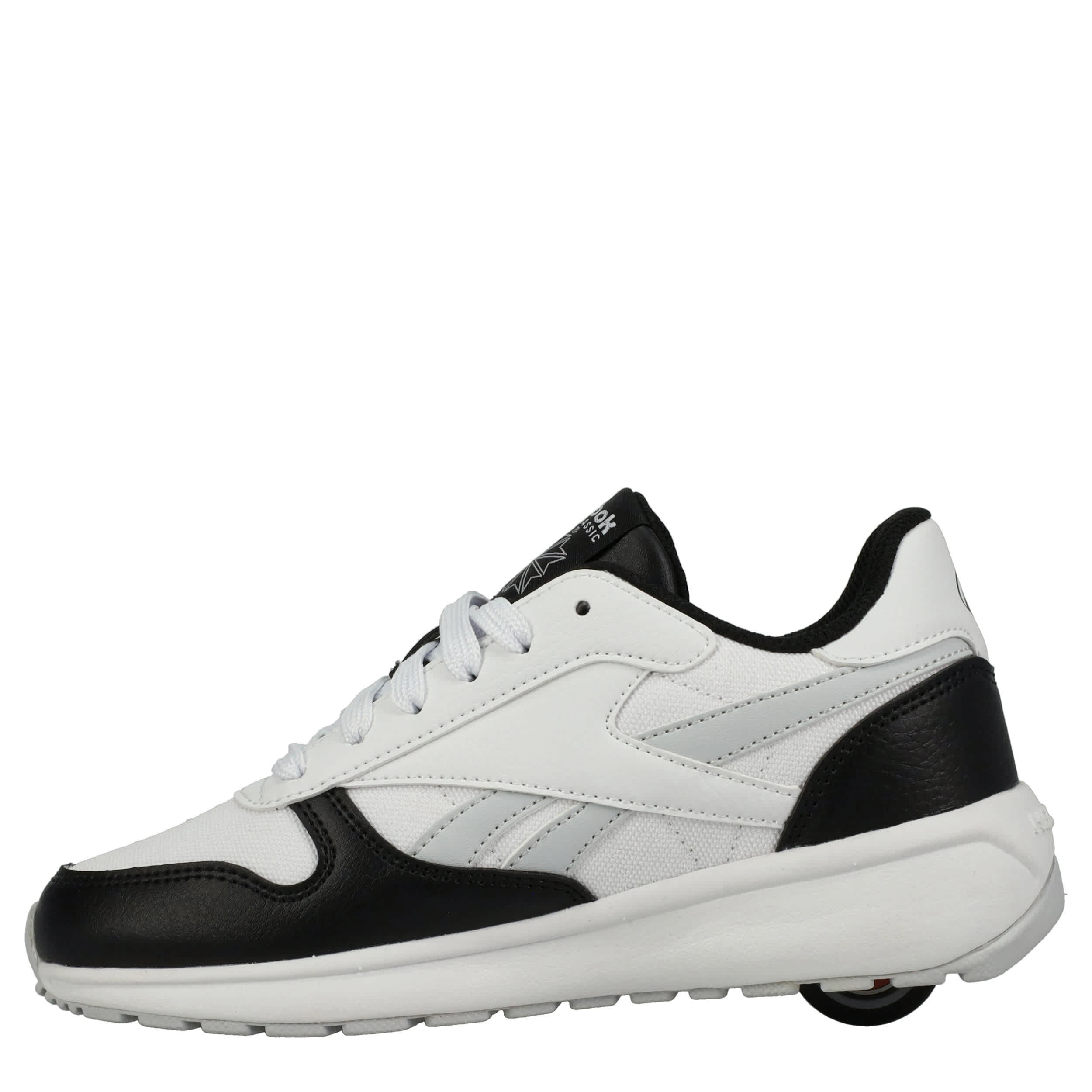 HEELYS-BOYS LITTLE-BIG KID REEBOK CLASSIC SNEAKER-BLACK & WHITE
