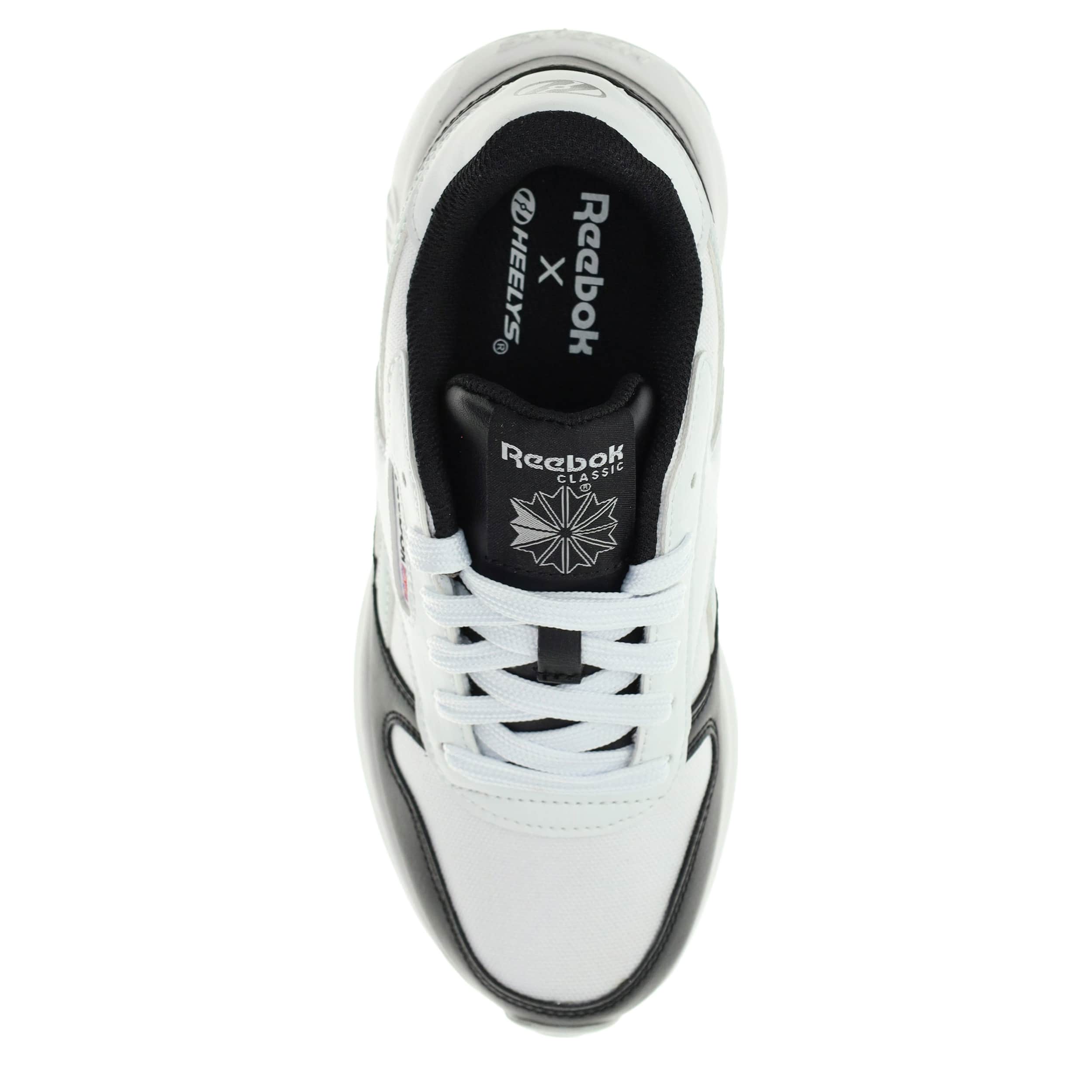 HEELYS-BOYS LITTLE-BIG KID REEBOK CLASSIC SNEAKER-BLACK & WHITE