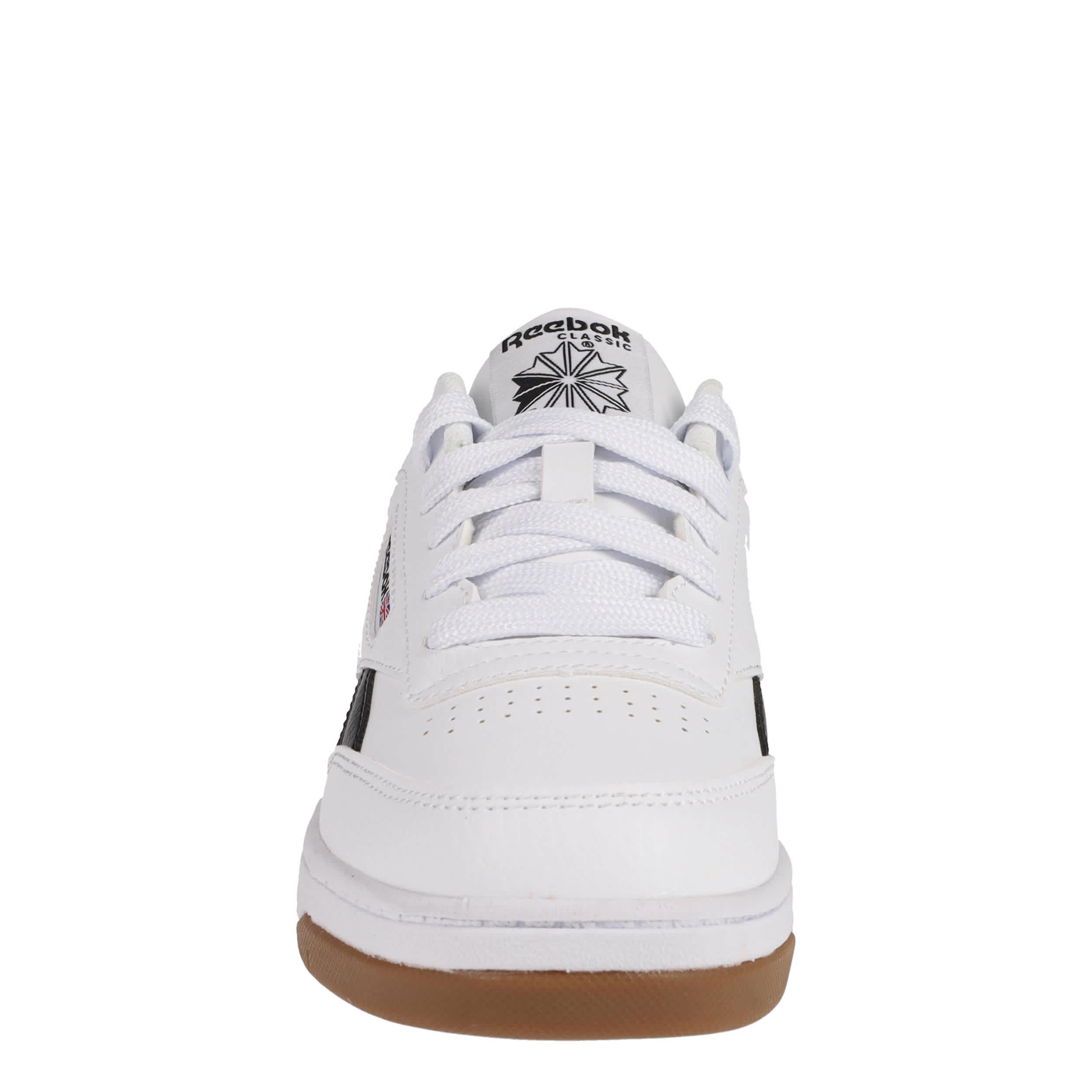 HEELYS-BOYS LITTLE-BIG KID REEBOK CLUB C SNEAKER-WHITE & BLACK