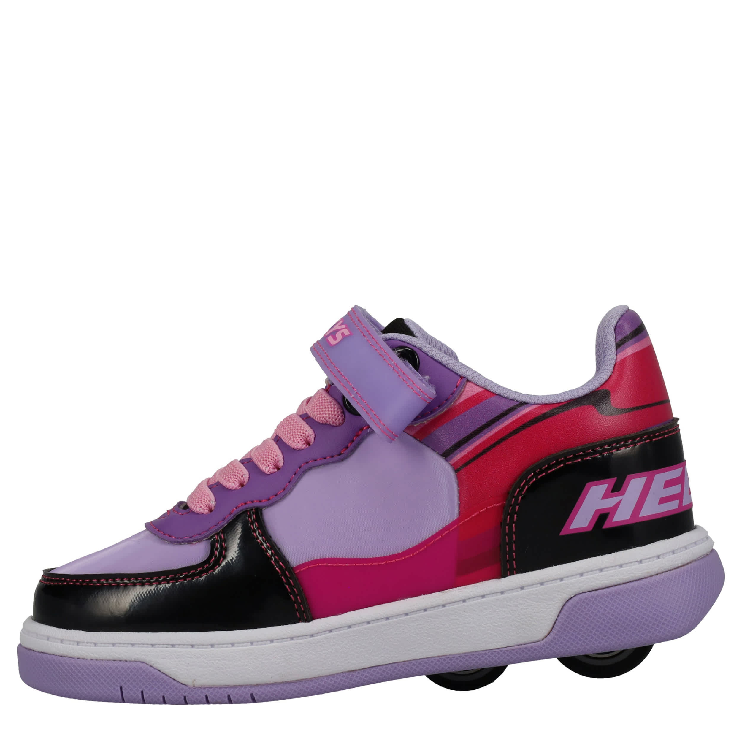 HEELYS-GIRLS LITTLE-BIG KID REZERVE X2 SNEAKER-BLACK & PURPLE