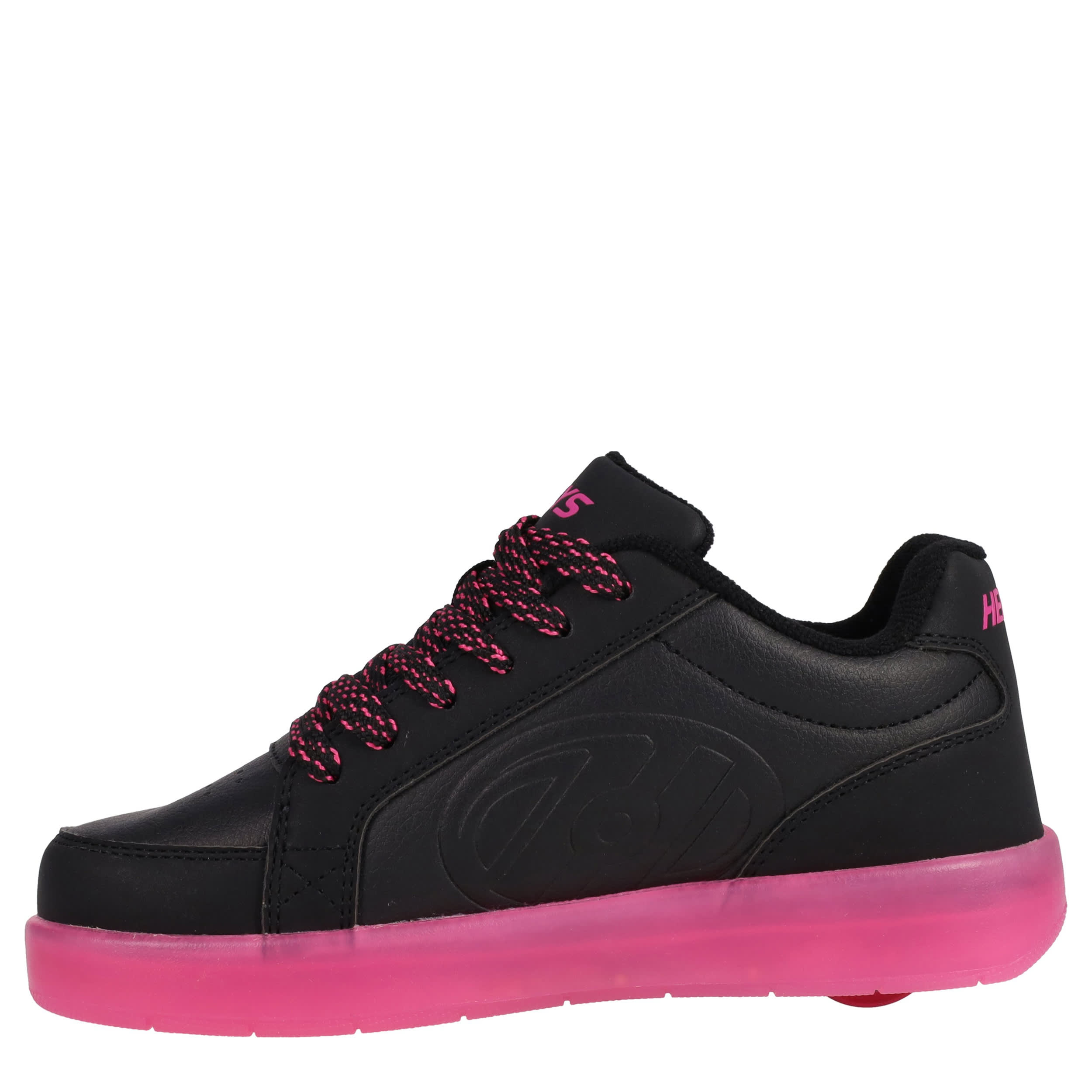 HEELYS-GIRLS LITTLE-BIG KID VOLTZ SNEAKER-BLACK & PINK