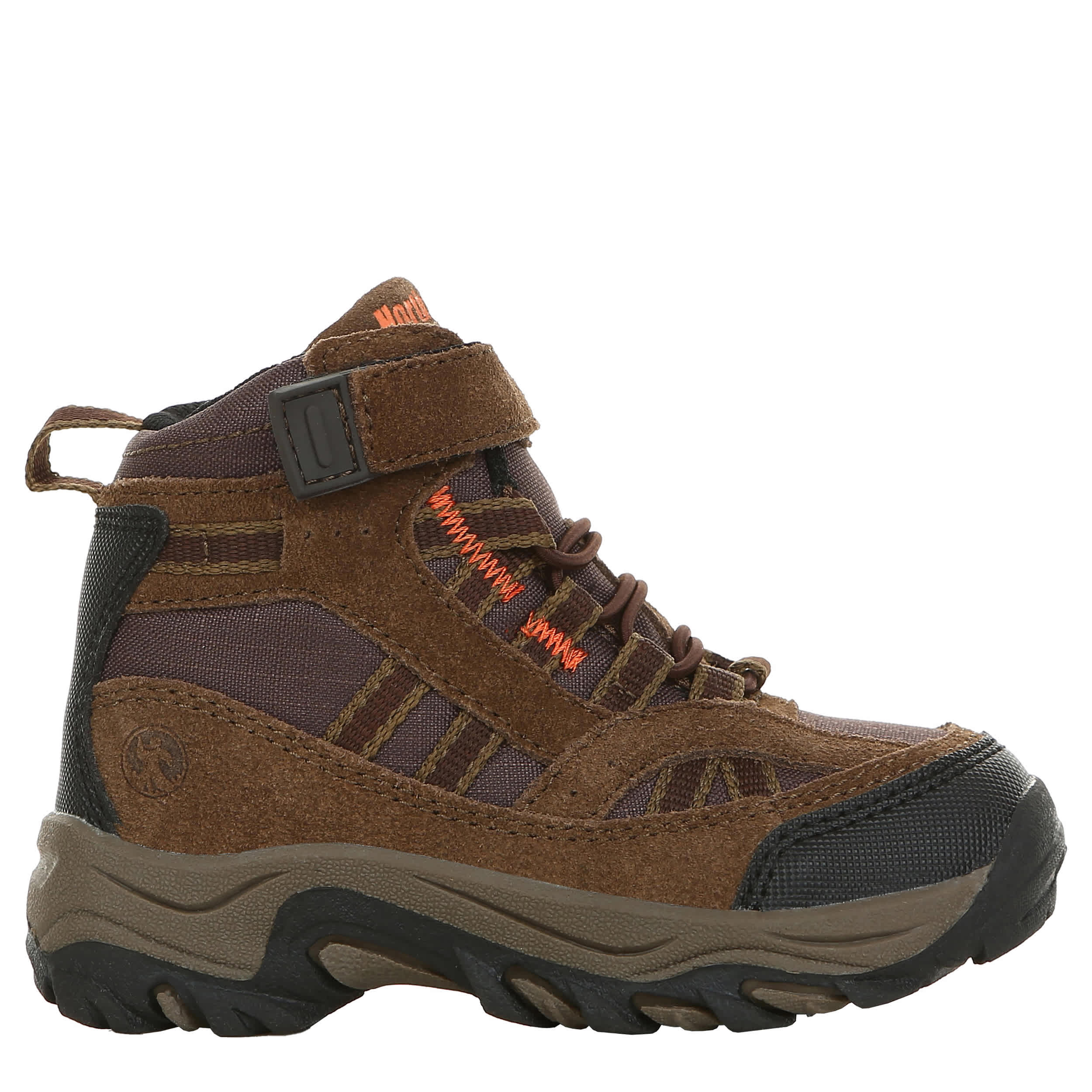 NORTHSIDE-BOYS TODDLER RAMPART MID HIKING BOOT-BROWN & 