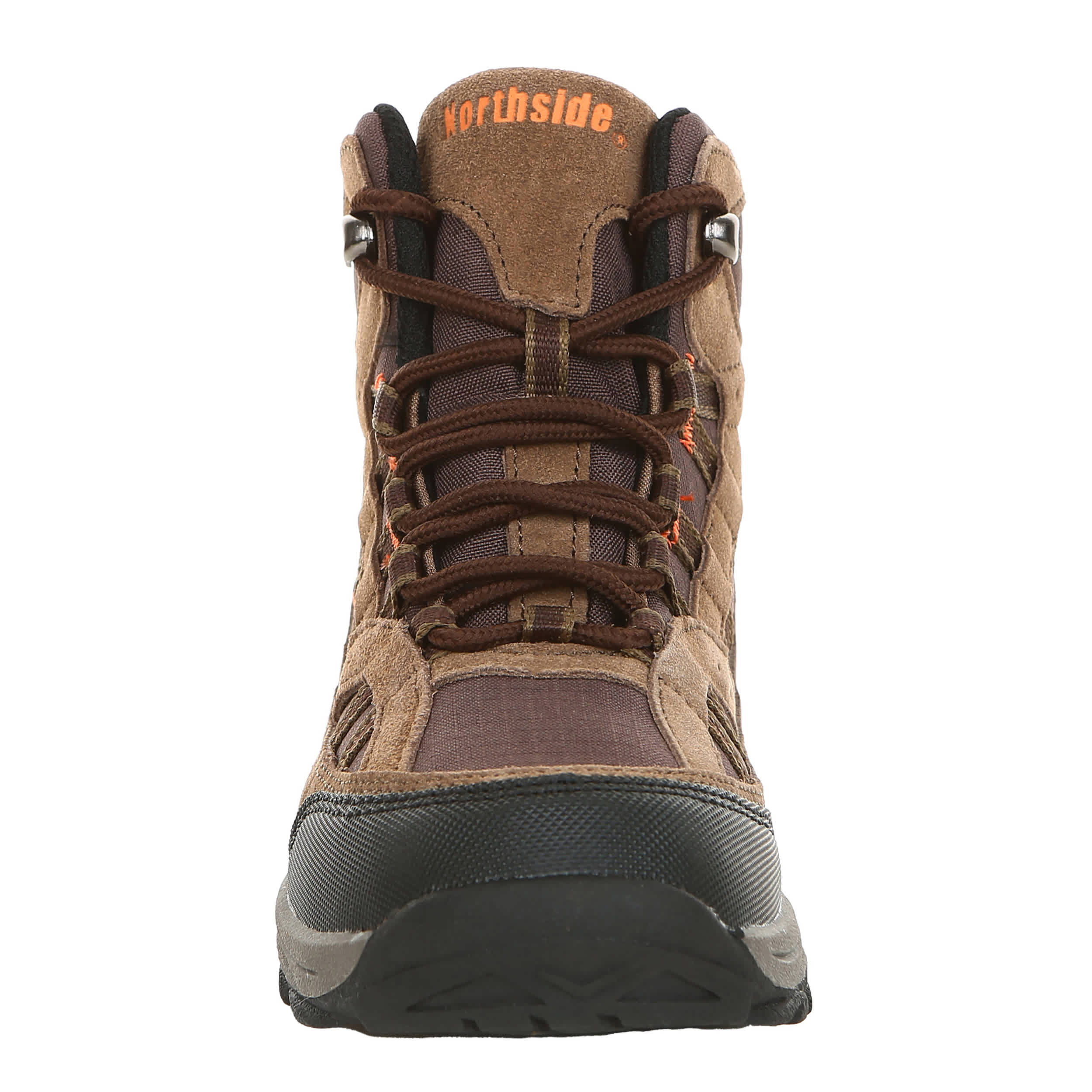 NORTHSIDE-BOYS LITTLE KID RAMPART MID HIKING BOOT-BROWN & 