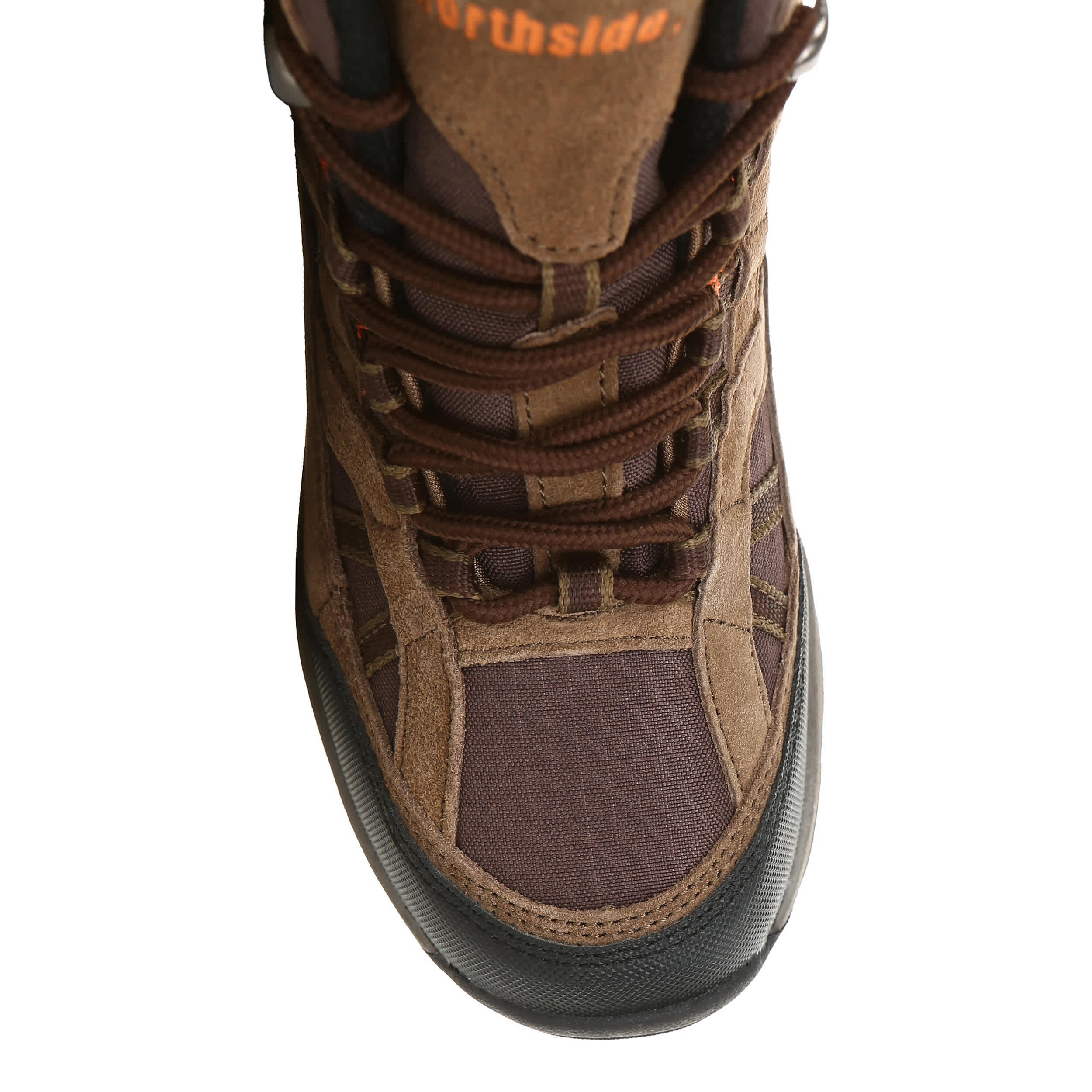 NORTHSIDE-BOYS LITTLE KID RAMPART MID HIKING BOOT-BROWN & 