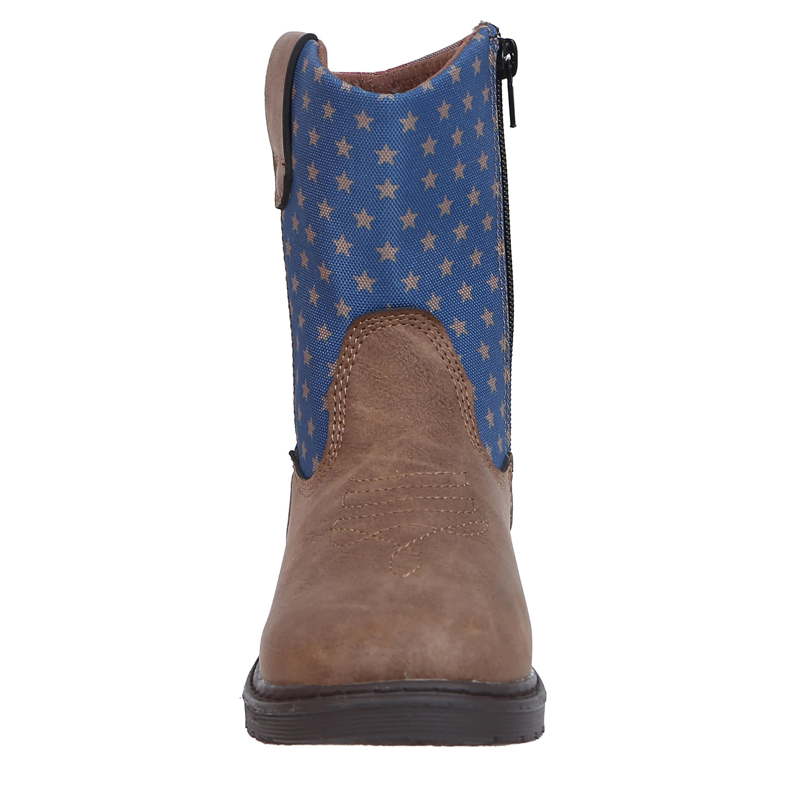 NORTHSIDE-BOYS LITTLE-BIG KID PARTNER WESTERN BOOT-BROWN & 