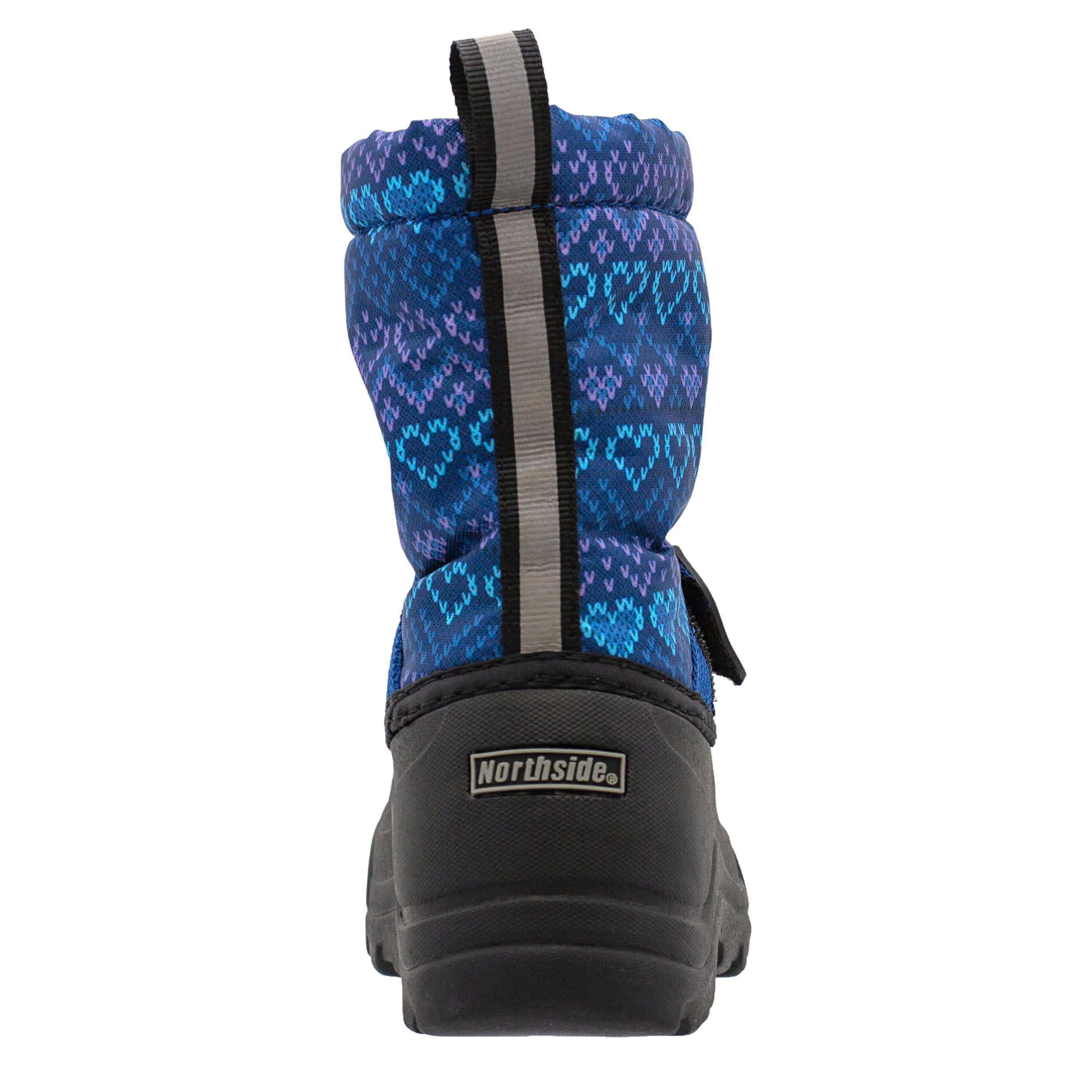 NORTHSIDE-GIRLS LITTLE-BIG KID FROSTY II SNOW BOOT-NAVY & LILAC