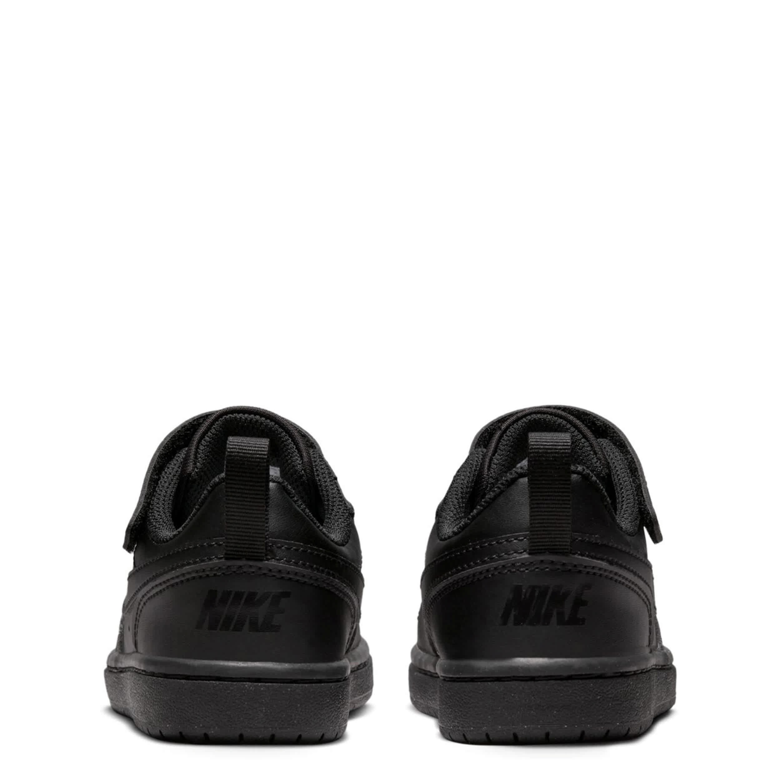 BOYS LITTLE KID COURT BOROUGH LOW RECRAFT SNEAKER - BLACK