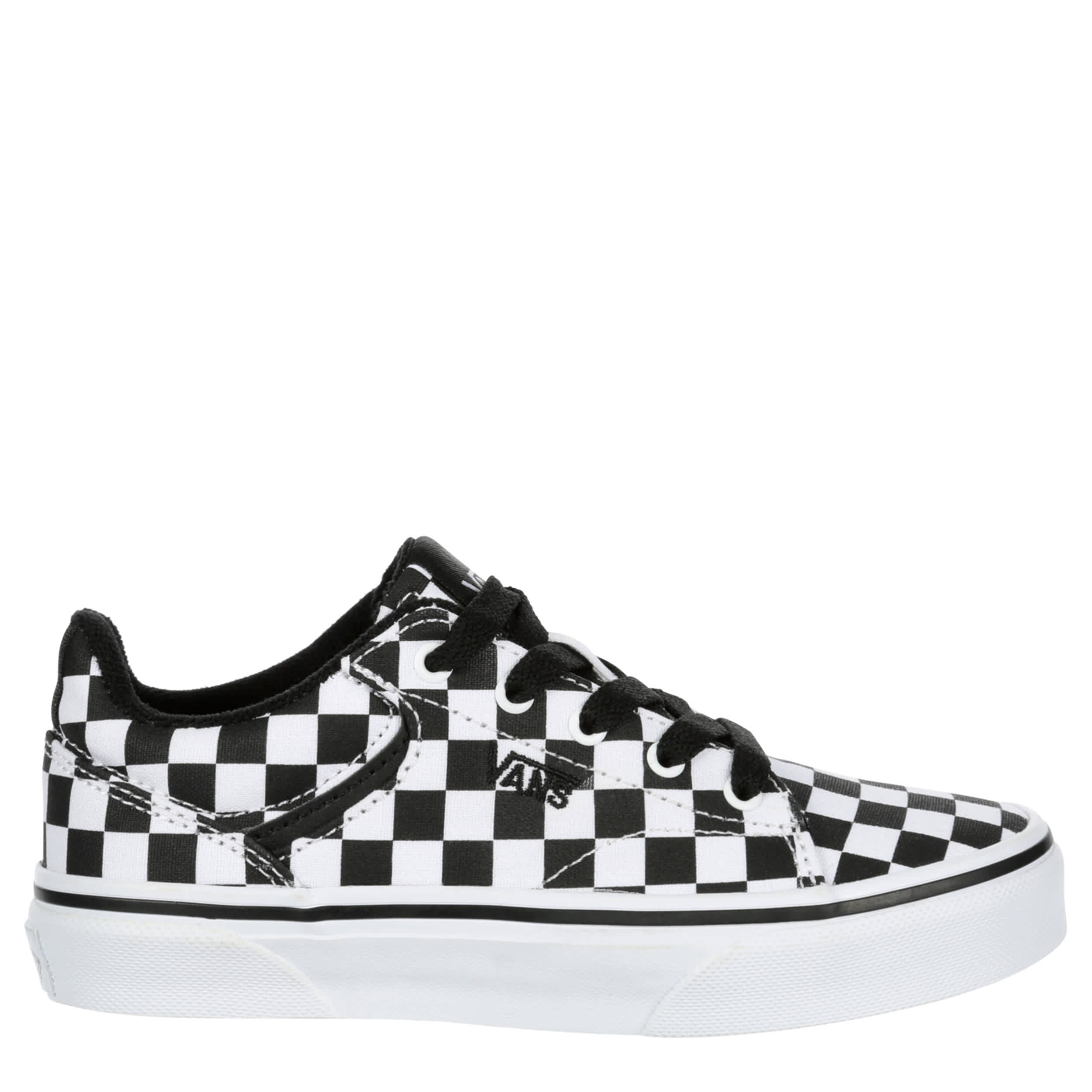 VANS-BOYS LITTLE-BIG KID SELDAN SNEAKER-BLACK & WHITE
