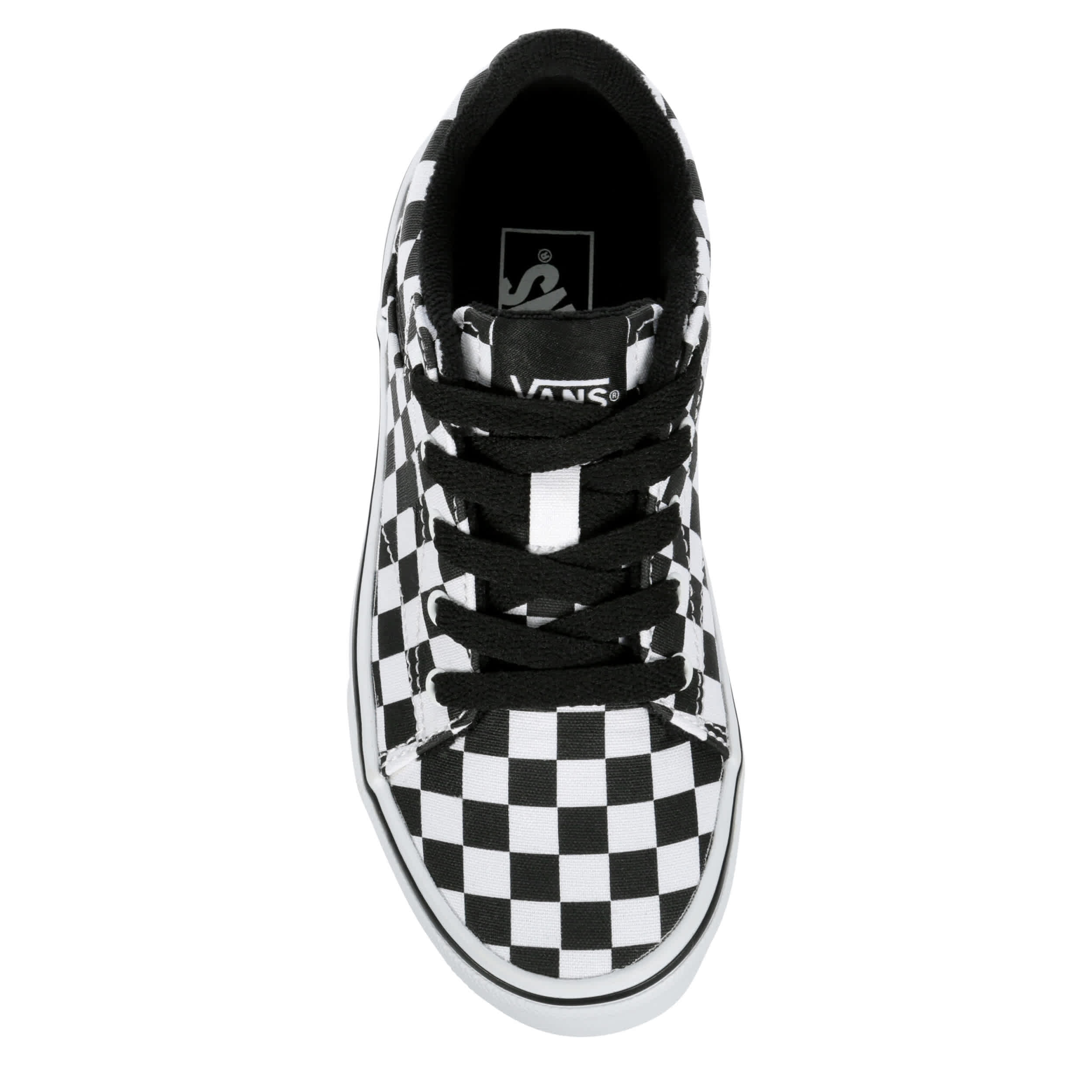 VANS-BOYS LITTLE-BIG KID SELDAN SNEAKER-BLACK & WHITE