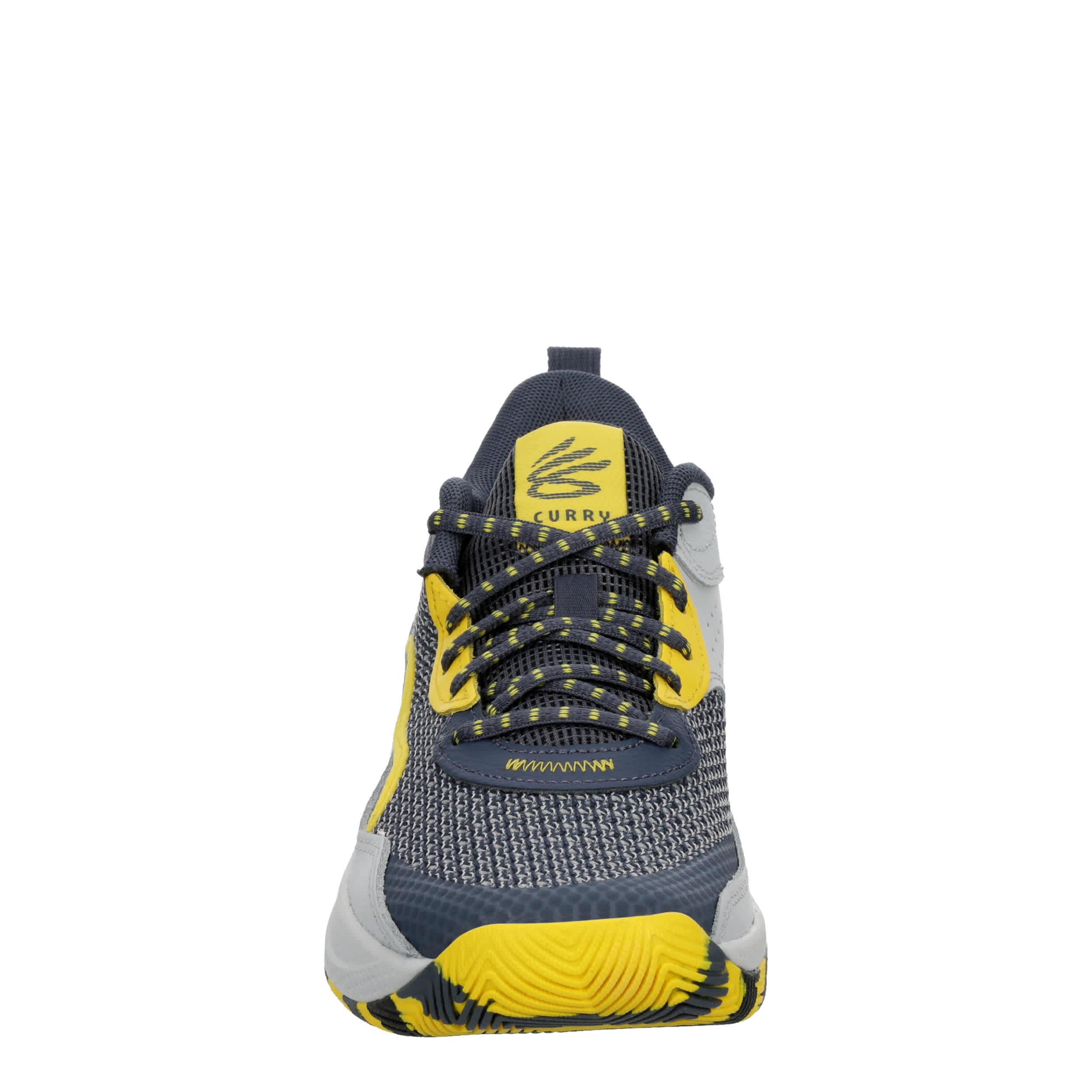 UNDER ARMOUR BOYS BIG KID CURRY 3Z 24 BASKETBALL SHOE - GREY