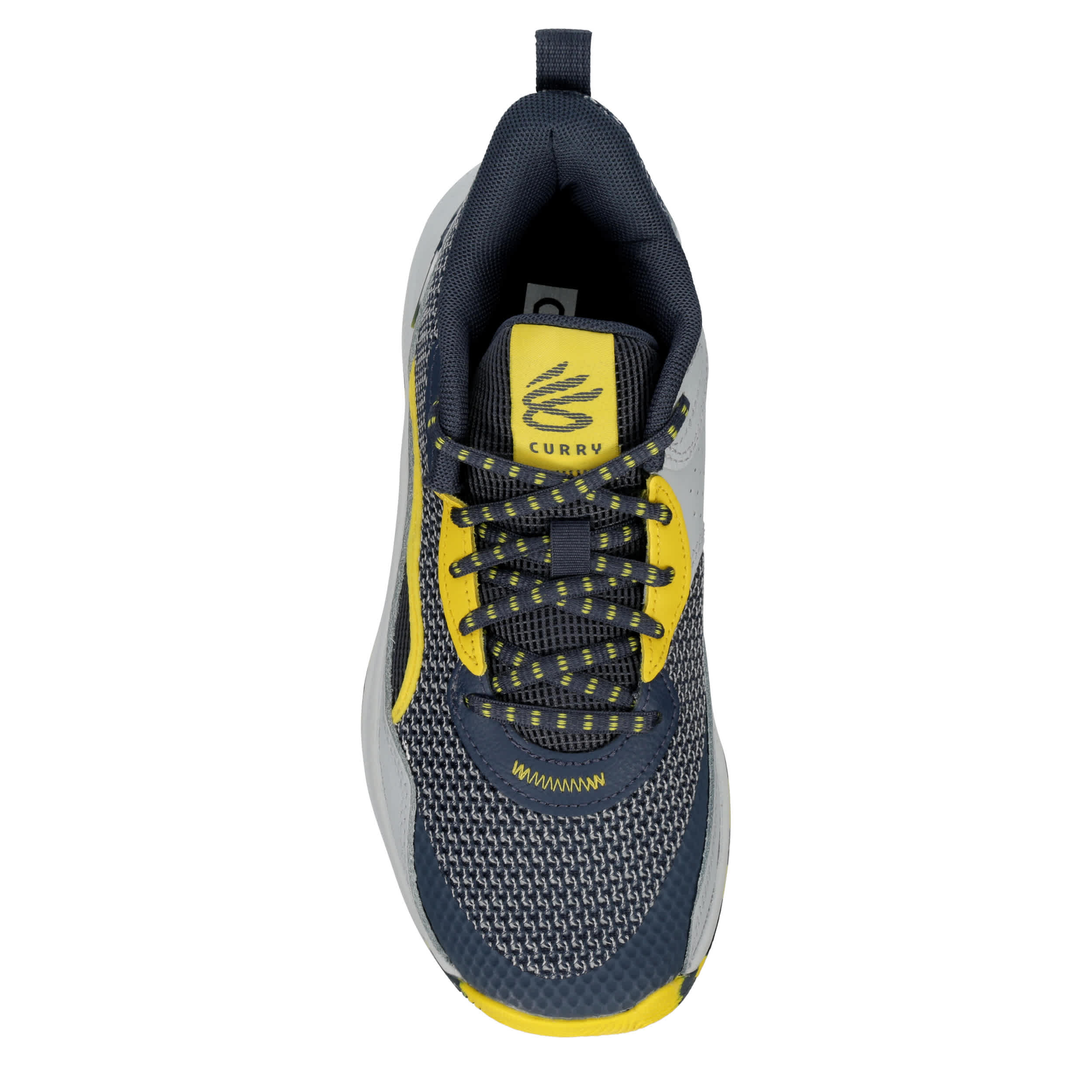 UNDER ARMOUR BOYS BIG KID CURRY 3Z 24 BASKETBALL SHOE - GREY