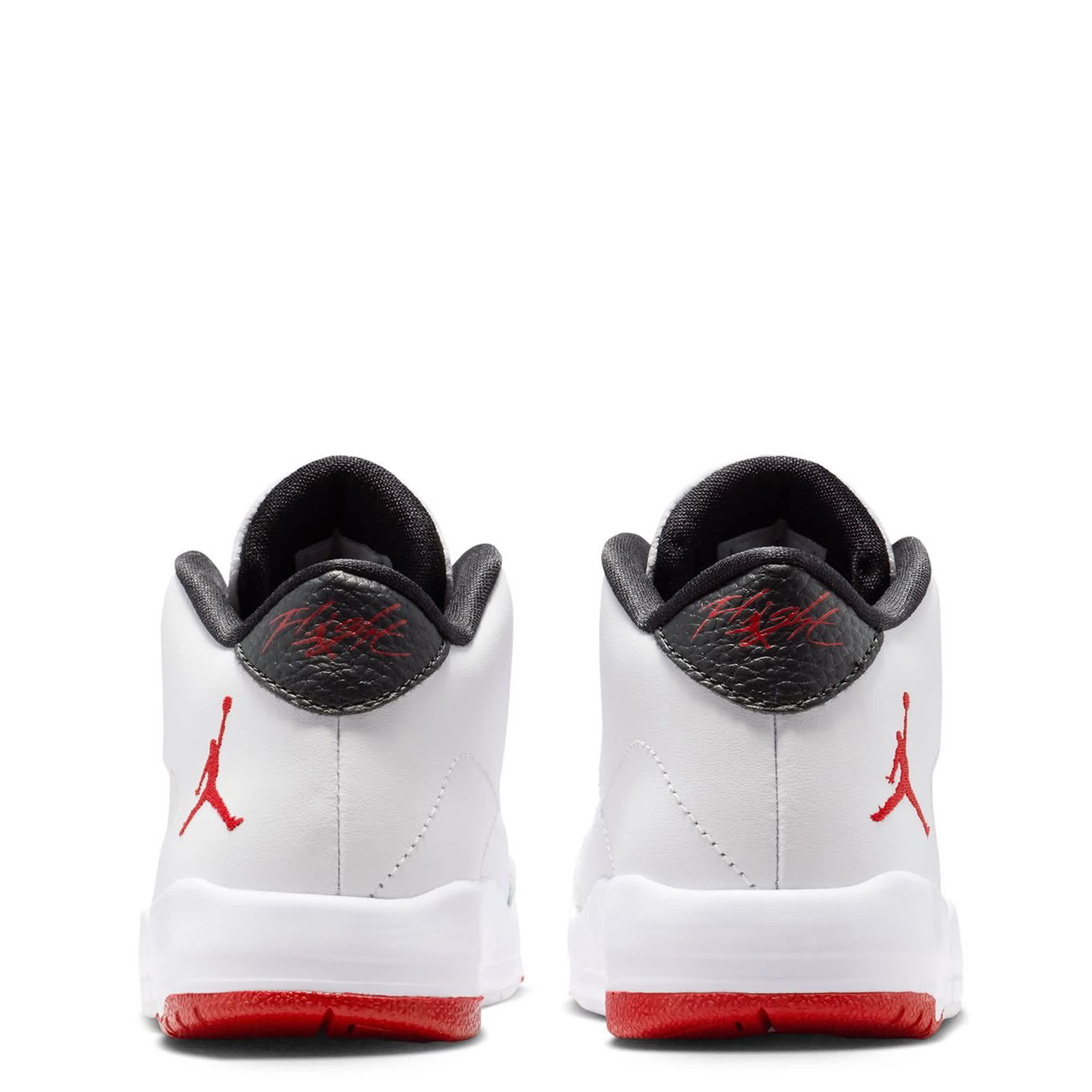 JORDAN-BOYS LITTLE KID FLIGHT ORIGIN SNEAKER-WHITE & BLACK