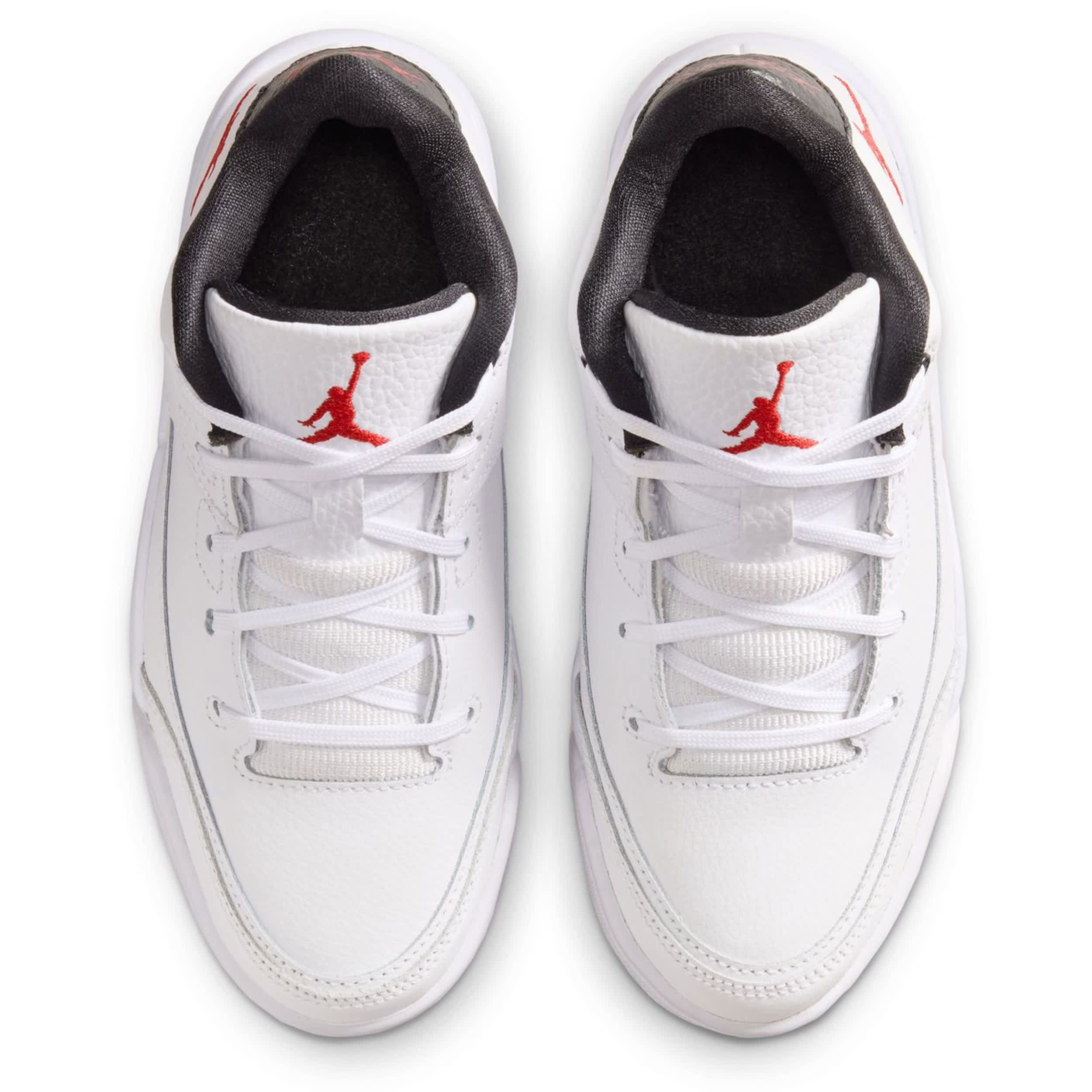 JORDAN-BOYS LITTLE KID FLIGHT ORIGIN SNEAKER-WHITE & BLACK