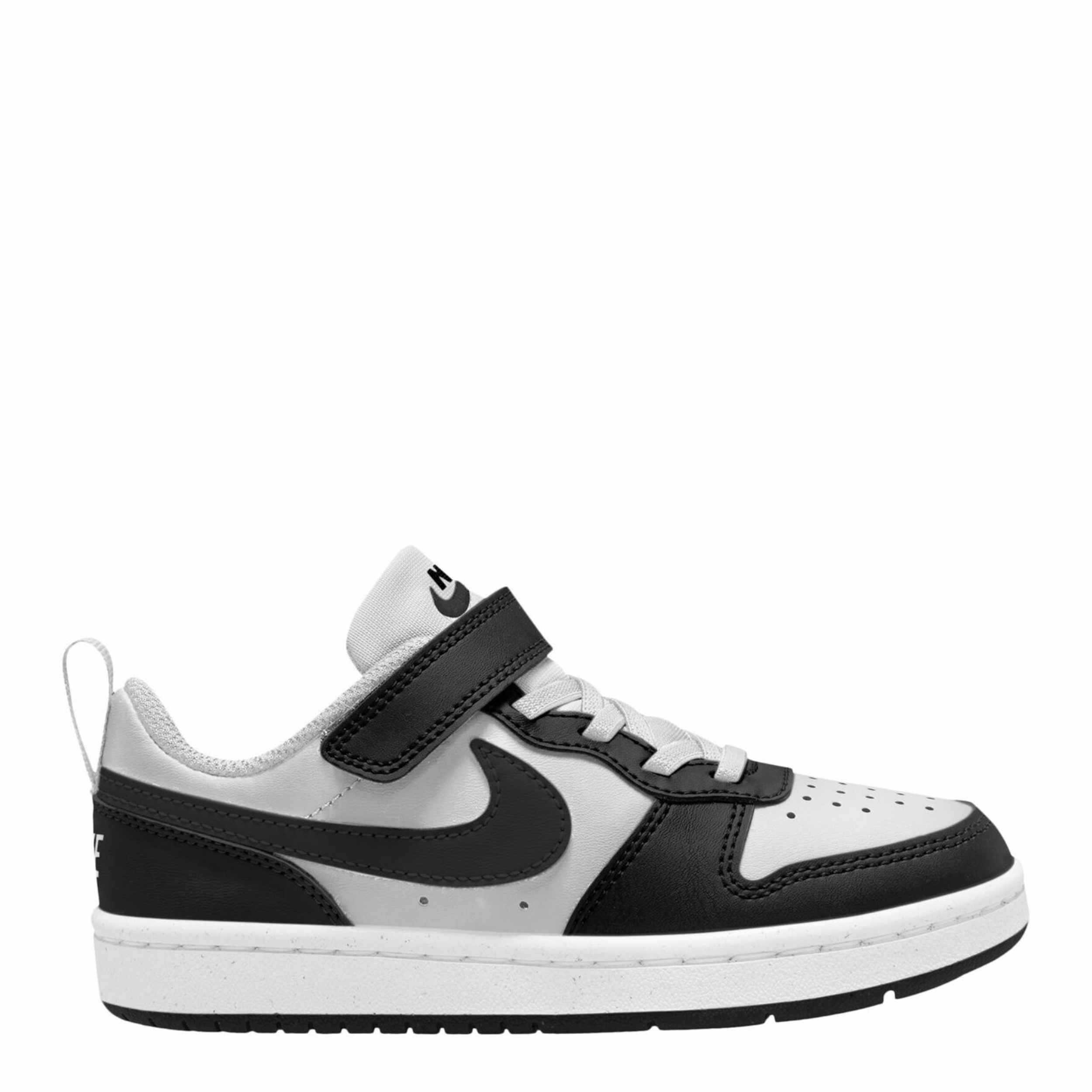 NIKE BOYS LITTLE KID COURT BOROUGH LOW RECRAFT SNEAKER - WHITE