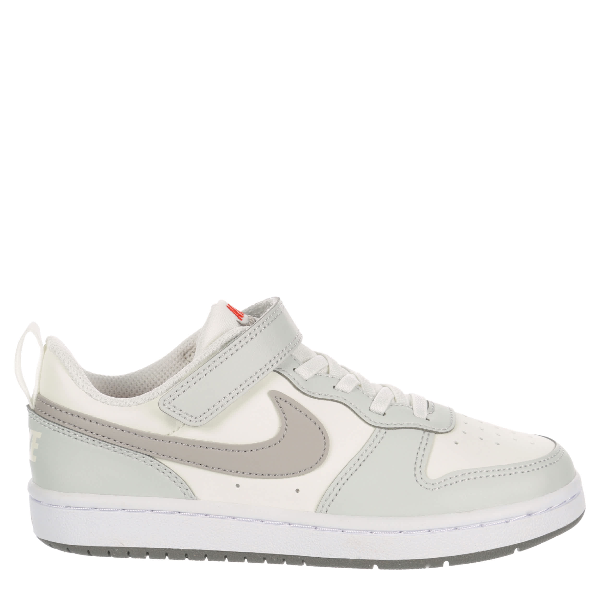 NIKE BOYS LITTLE KID COURT BOROUGH LOW RECRAFT SNEAKER - OFF WHITE