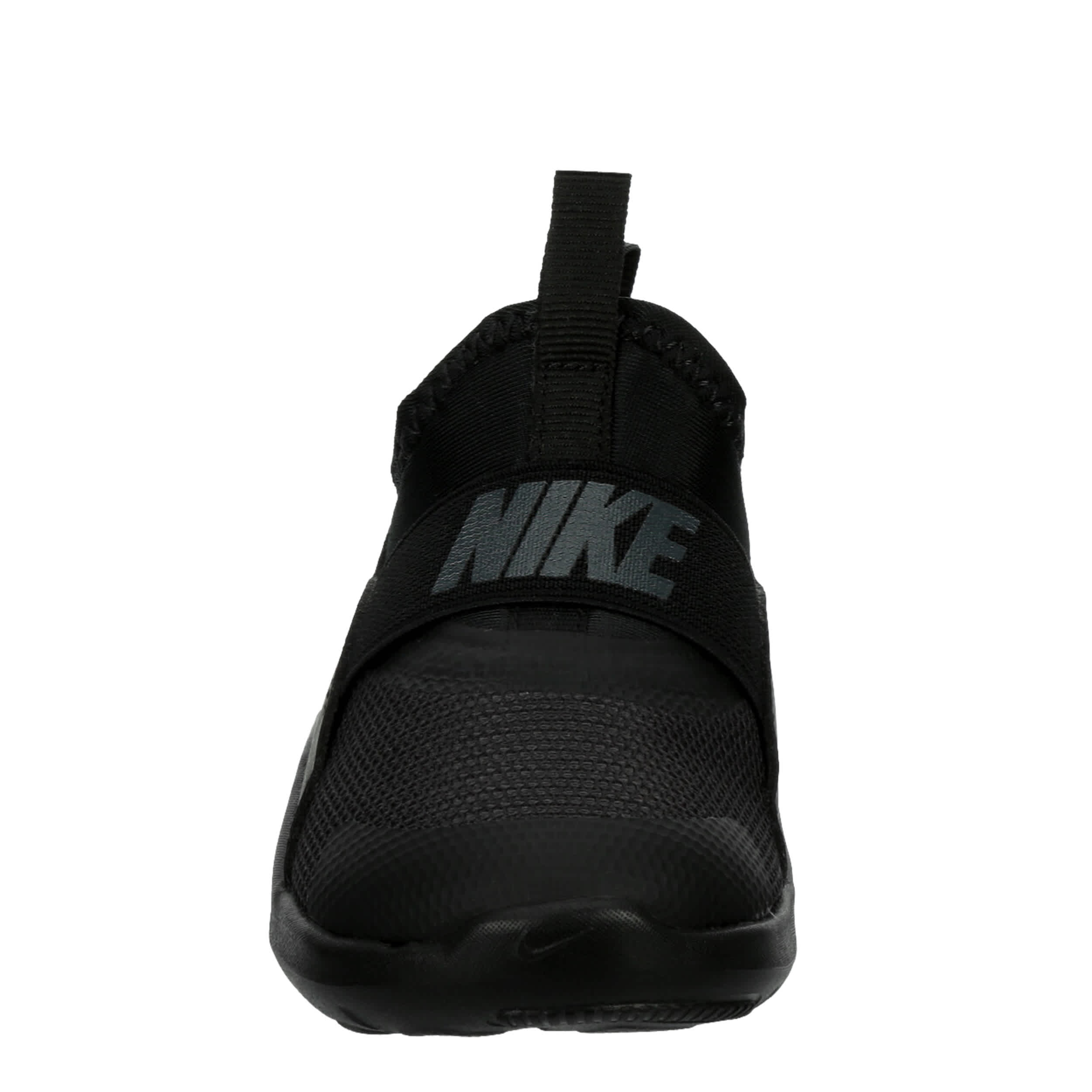 NIKE BOYS INFANT-TODDLER FLEX RUNNER 4 SLIP ON SNEAKER - BLACK