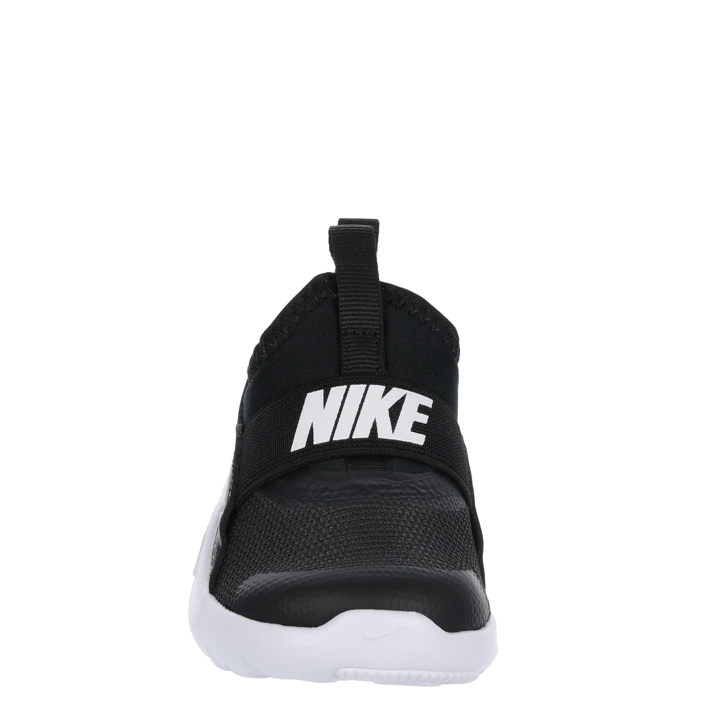 NIKE BOYS INFANT-TODDLER FLEX RUNNER 4 SLIP ON SNEAKER - BLACK