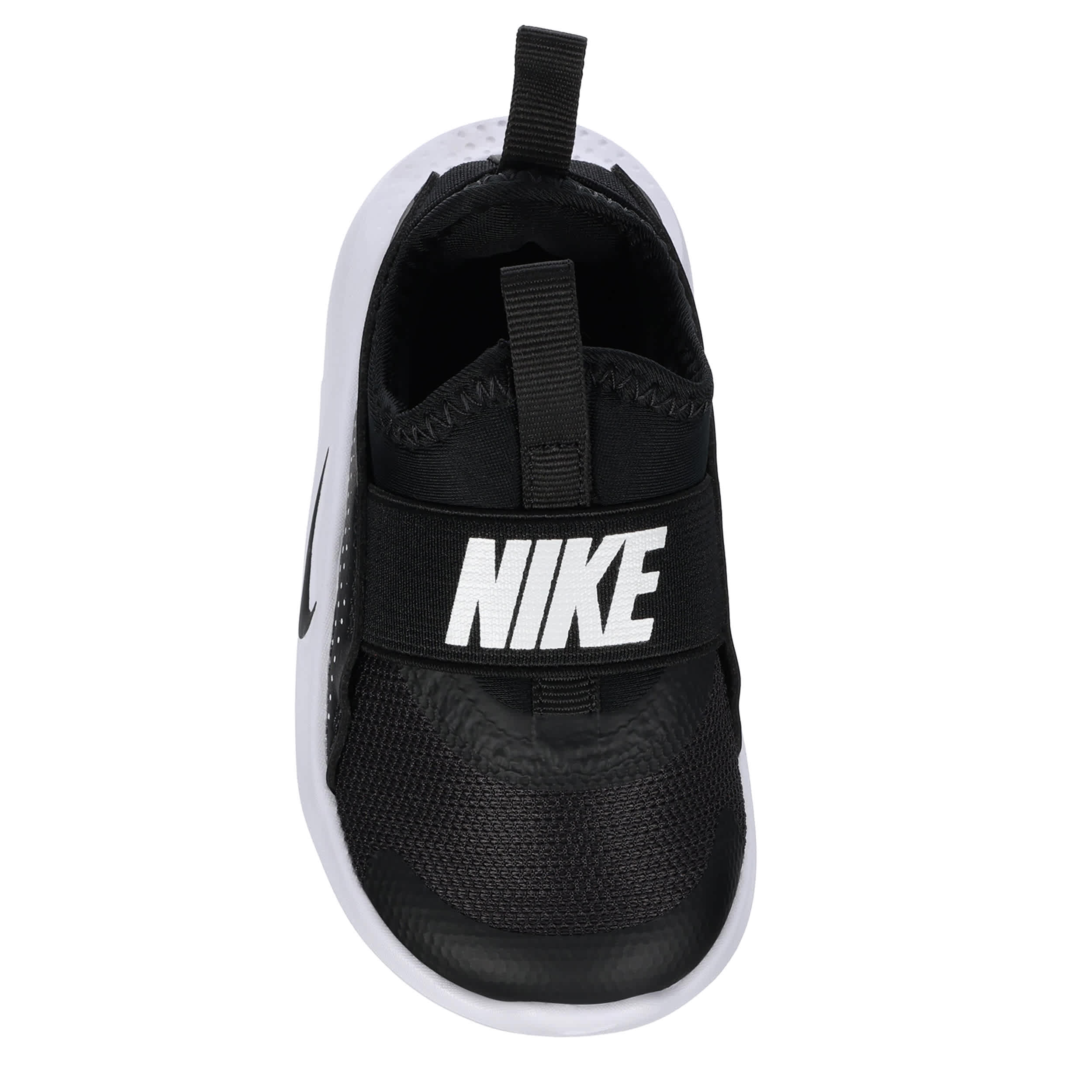 NIKE BOYS INFANT-TODDLER FLEX RUNNER 4 SLIP ON SNEAKER - BLACK
