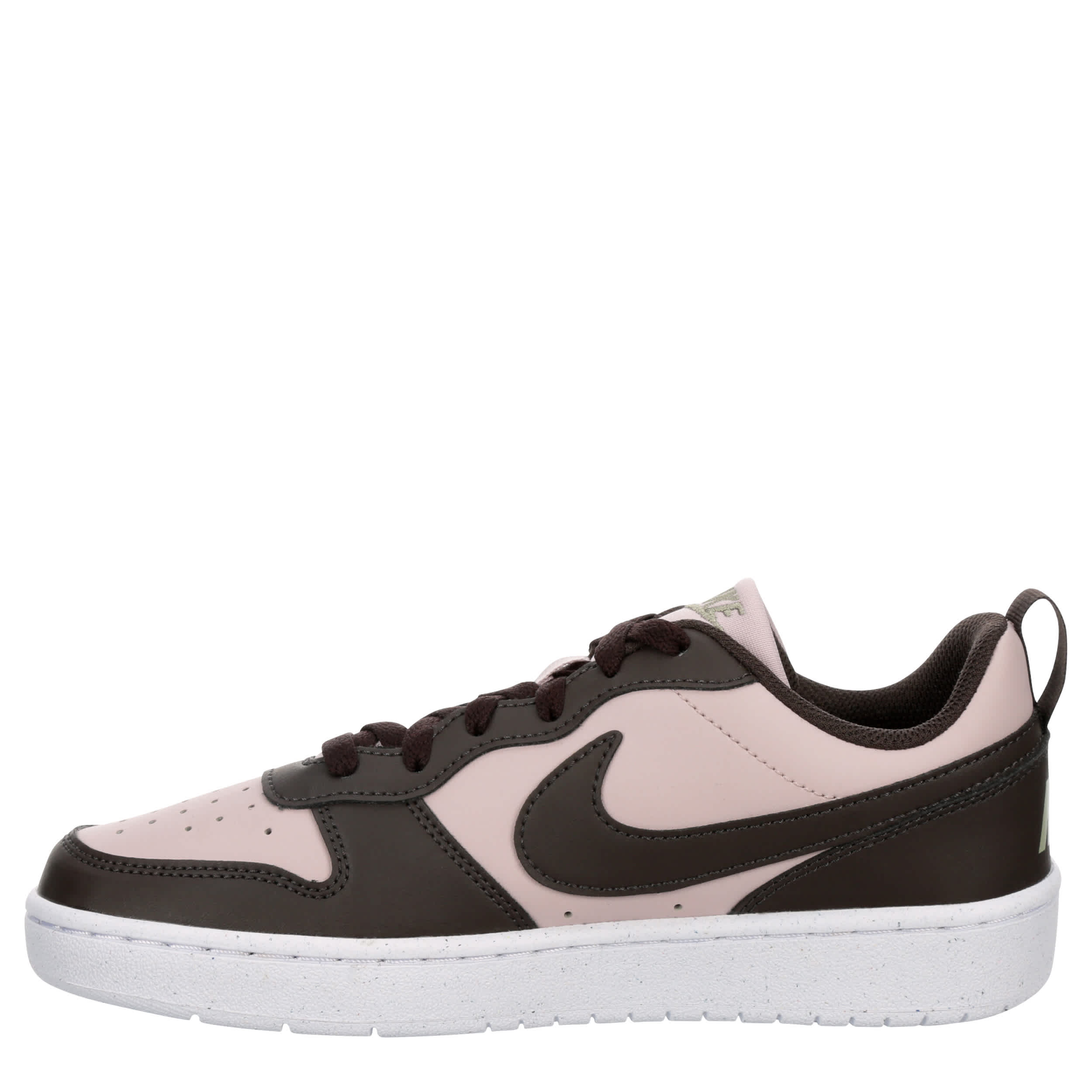 NIKE GIRLS BIG KID COURT BOROUGH LOW RECRAFT SNEAKER - BROWN