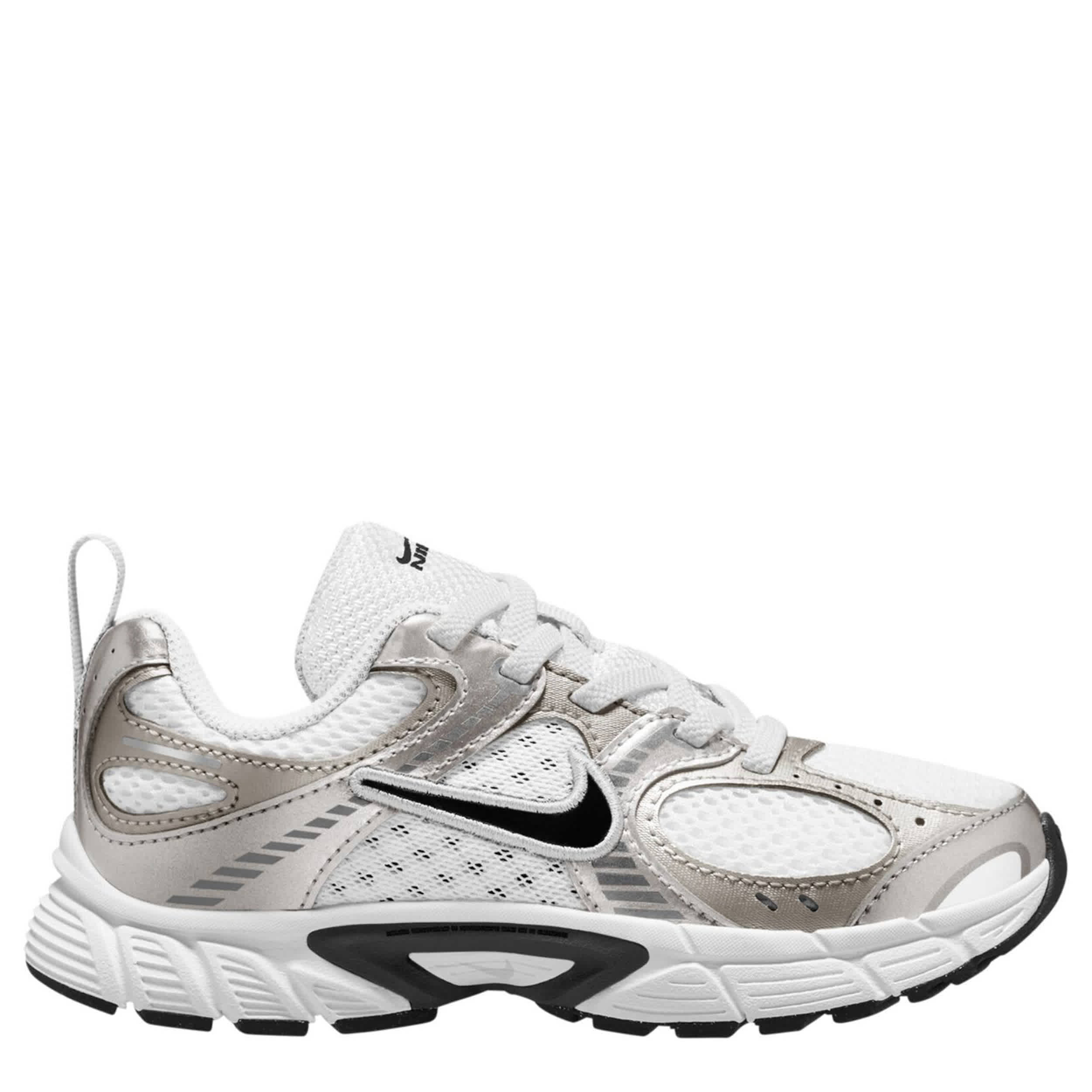 NIKE GIRLS LITTLE KID V5 RNR SNEAKER - WHITE