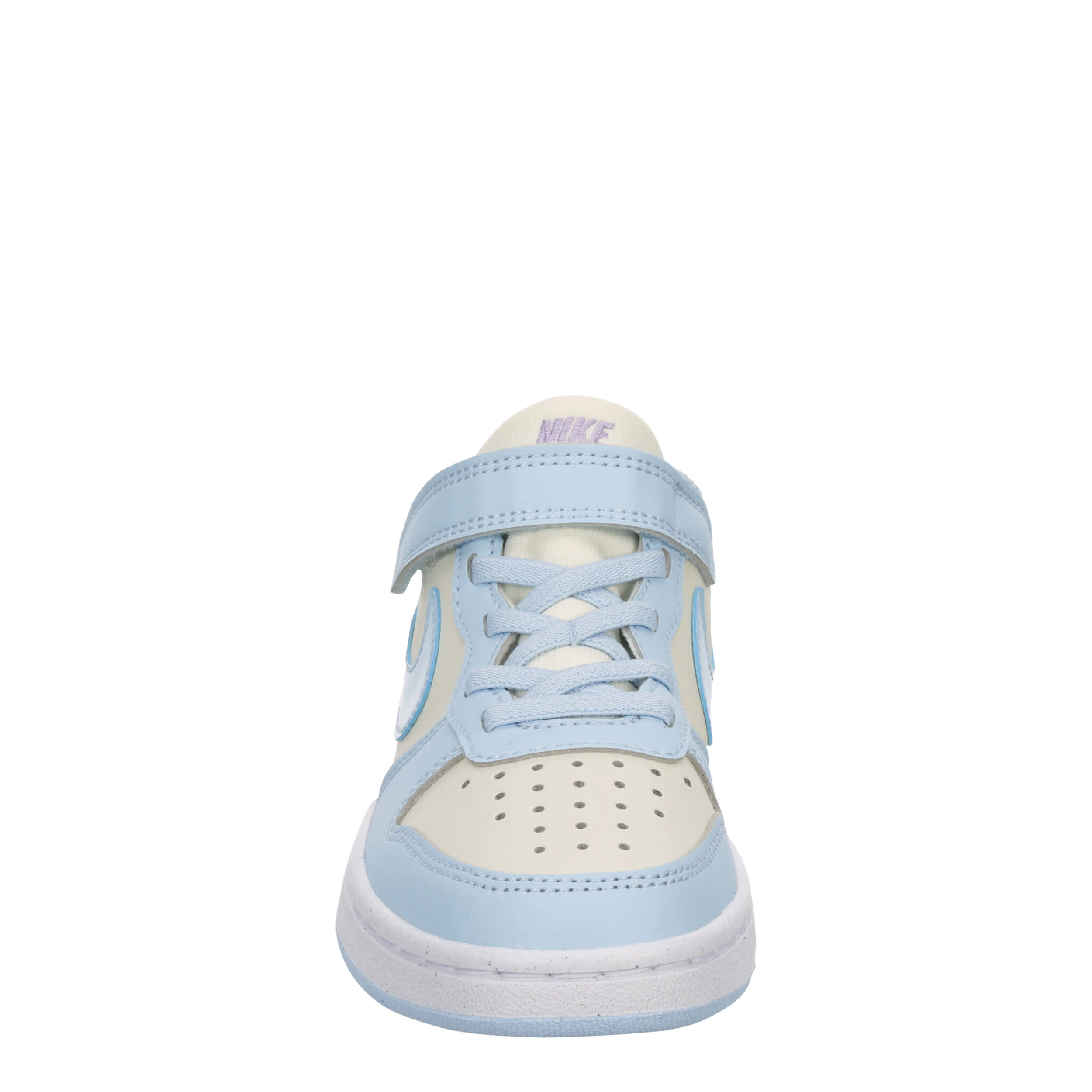 NIKE GIRLS LITTLE KID COURT BOROUGH LOW RECRAFT SNEAKER - WHITE