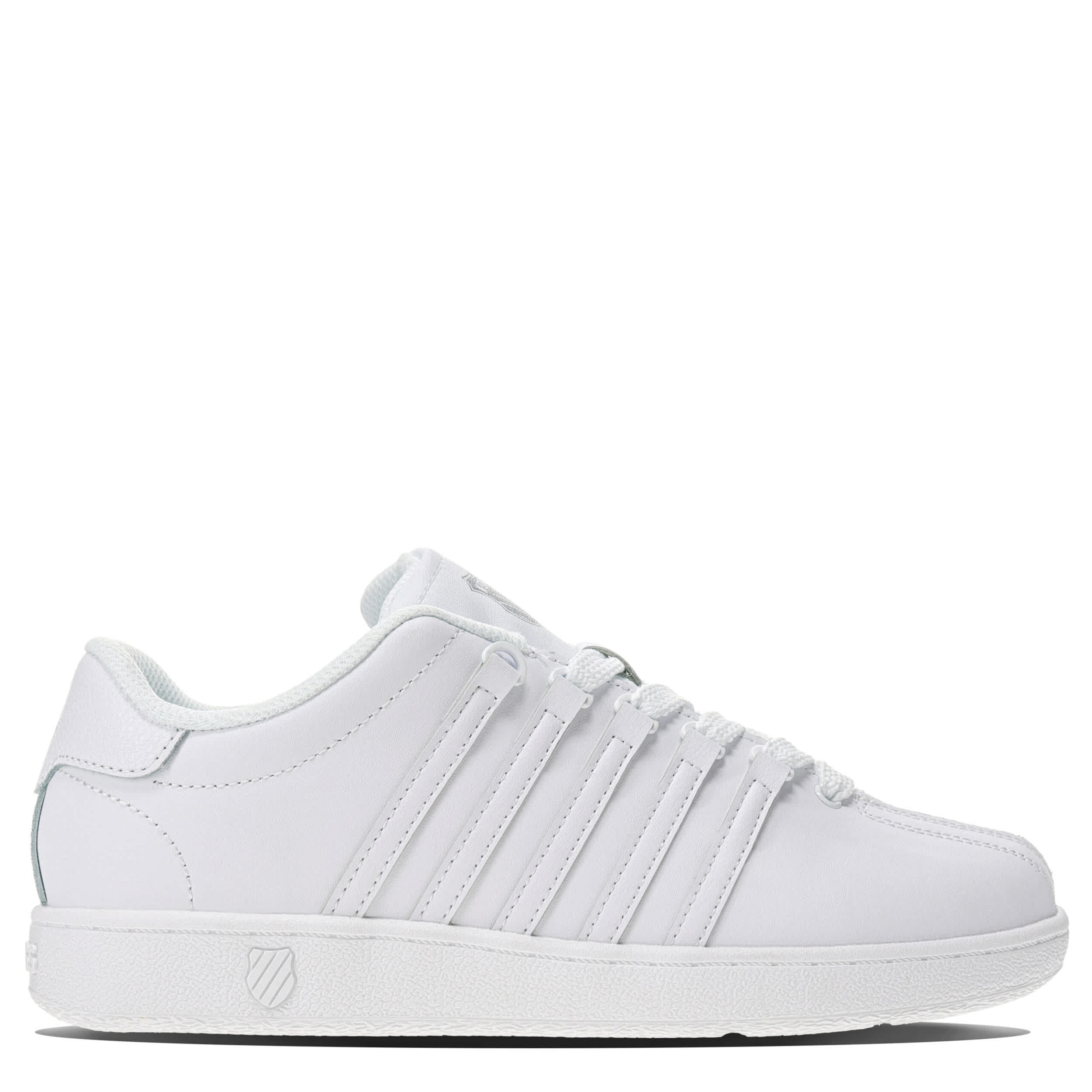 K-SWISS-BOYS BIG KIDS CLASSIC VN SNEAKER-WHITE & WHITE