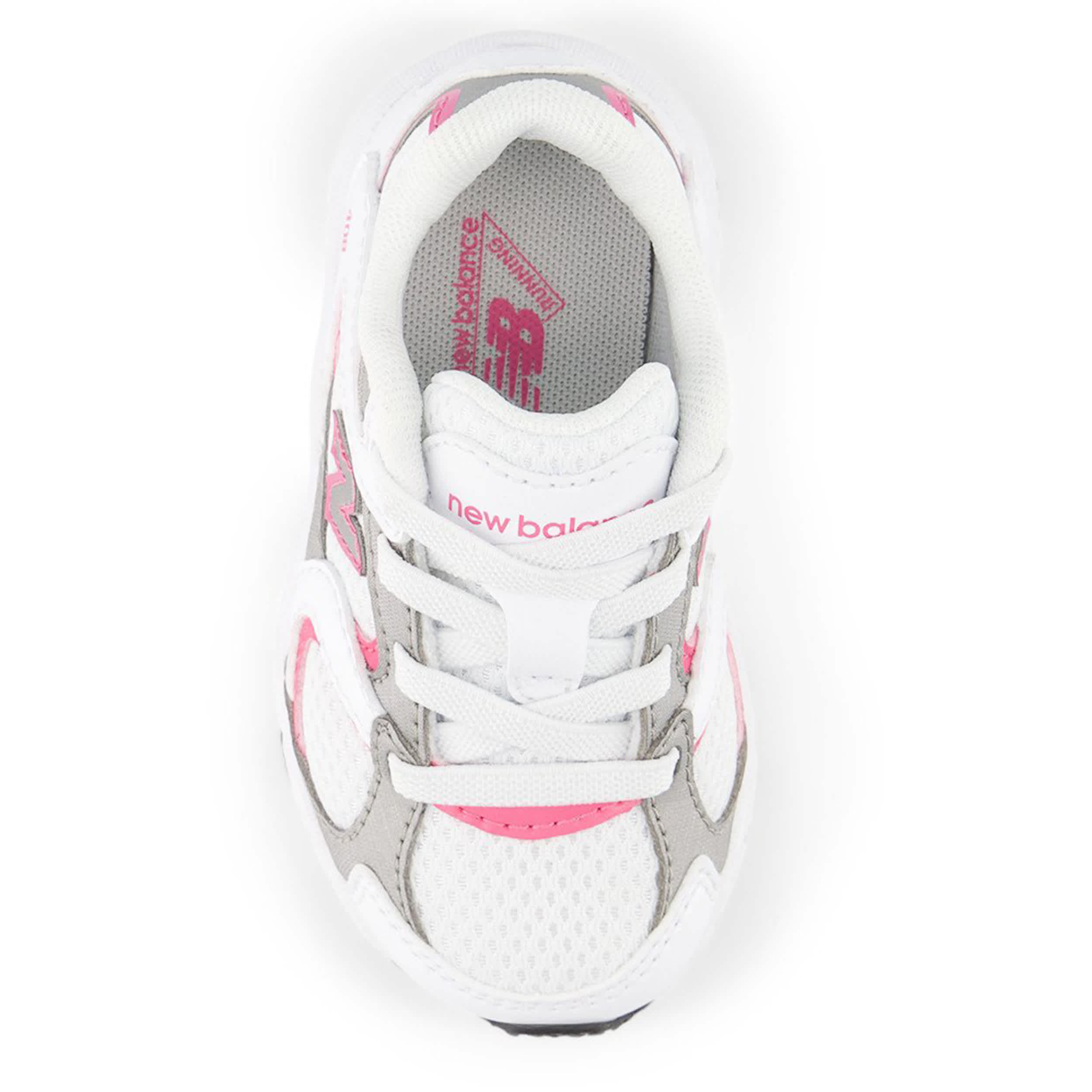 NEW BALANCE GIRLS INFANT-TODDLER 408 SNEAKER - WHITE