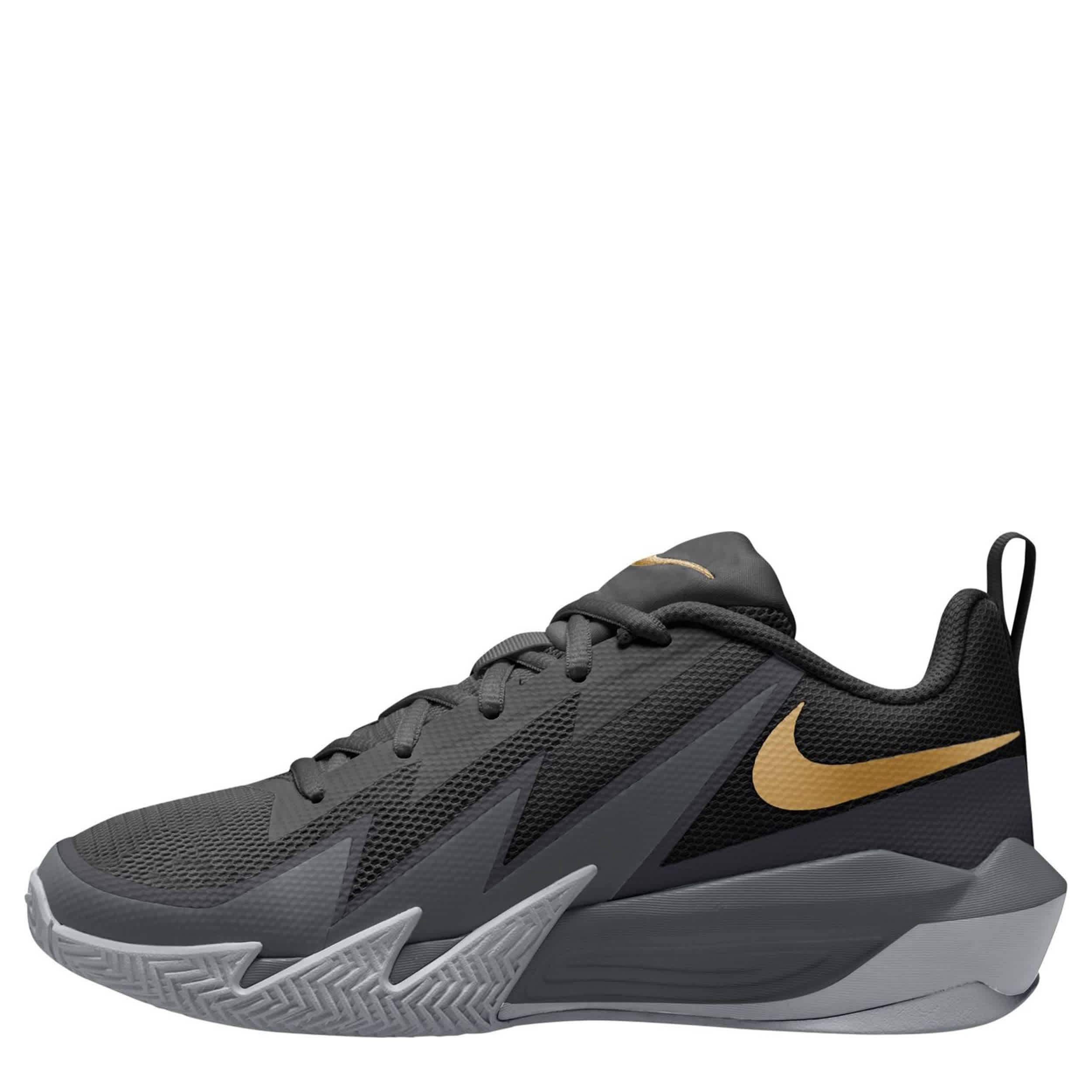 NIKE-BOYS BIG KID ST DYNAMITE SNEAKER-BLACK & GOLD