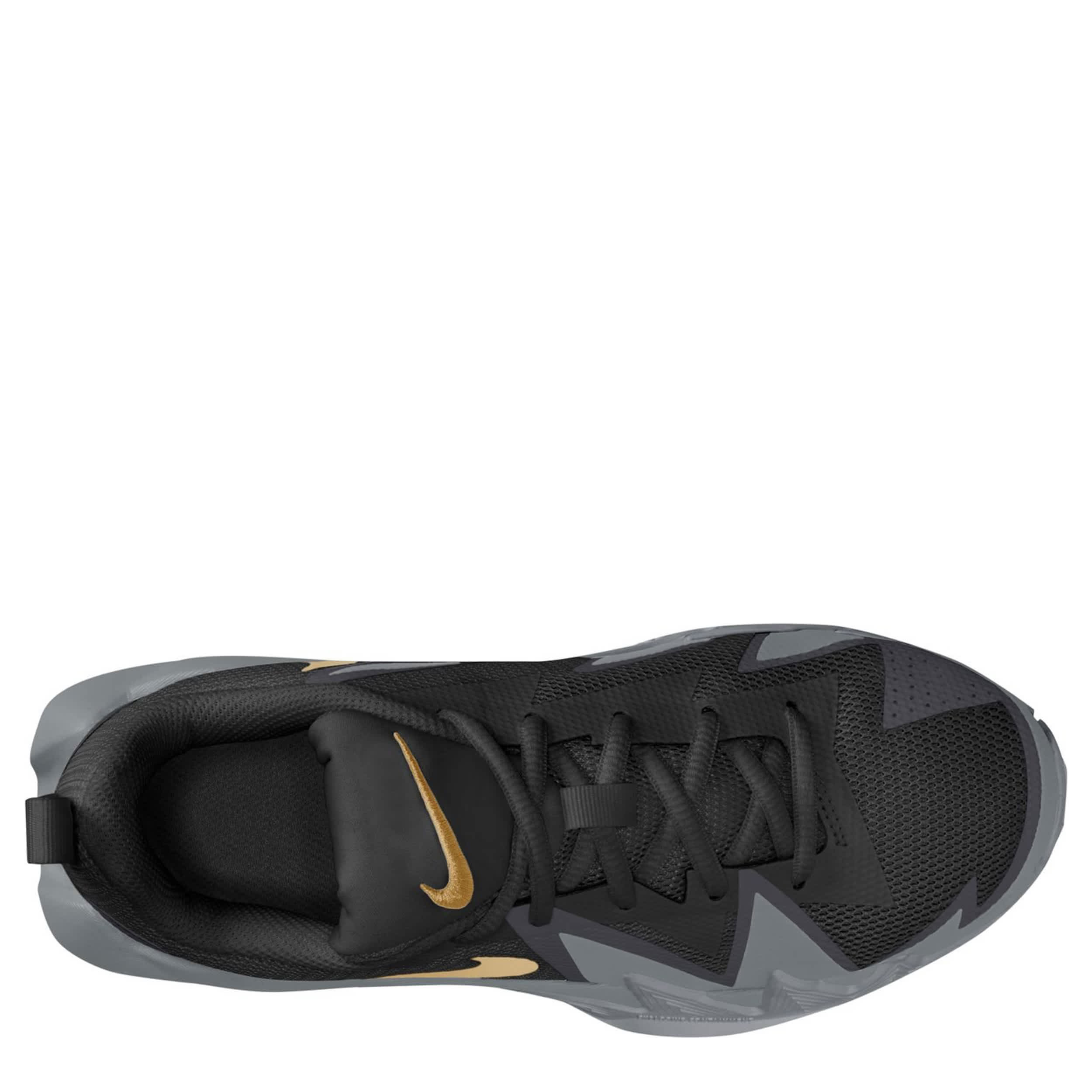NIKE-BOYS BIG KID ST DYNAMITE SNEAKER-BLACK & GOLD