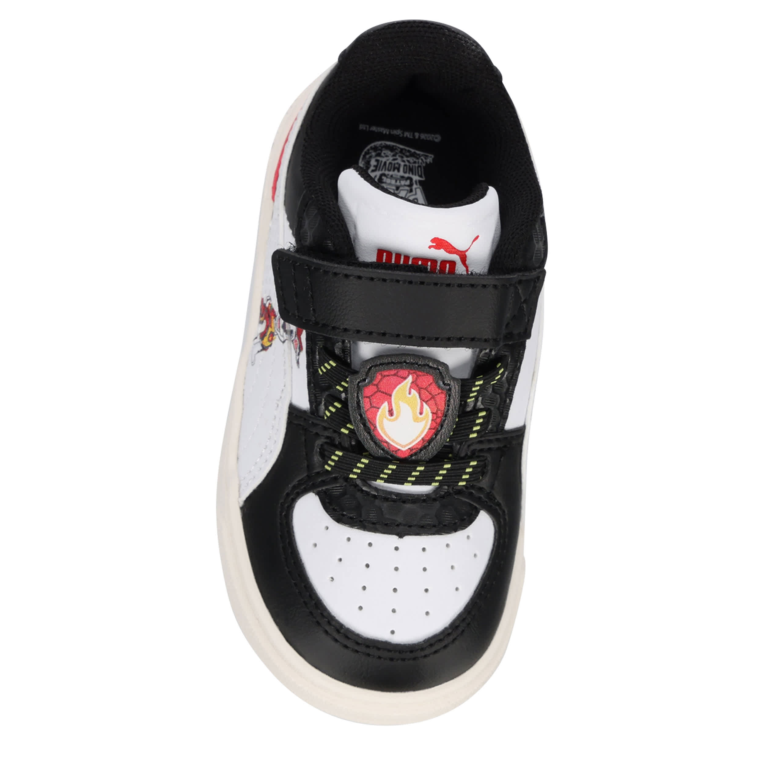 PUMA-BOYS TODDLER PAW PATROL CAVEN 3.0 SNEAKER-WHITE & BLACK